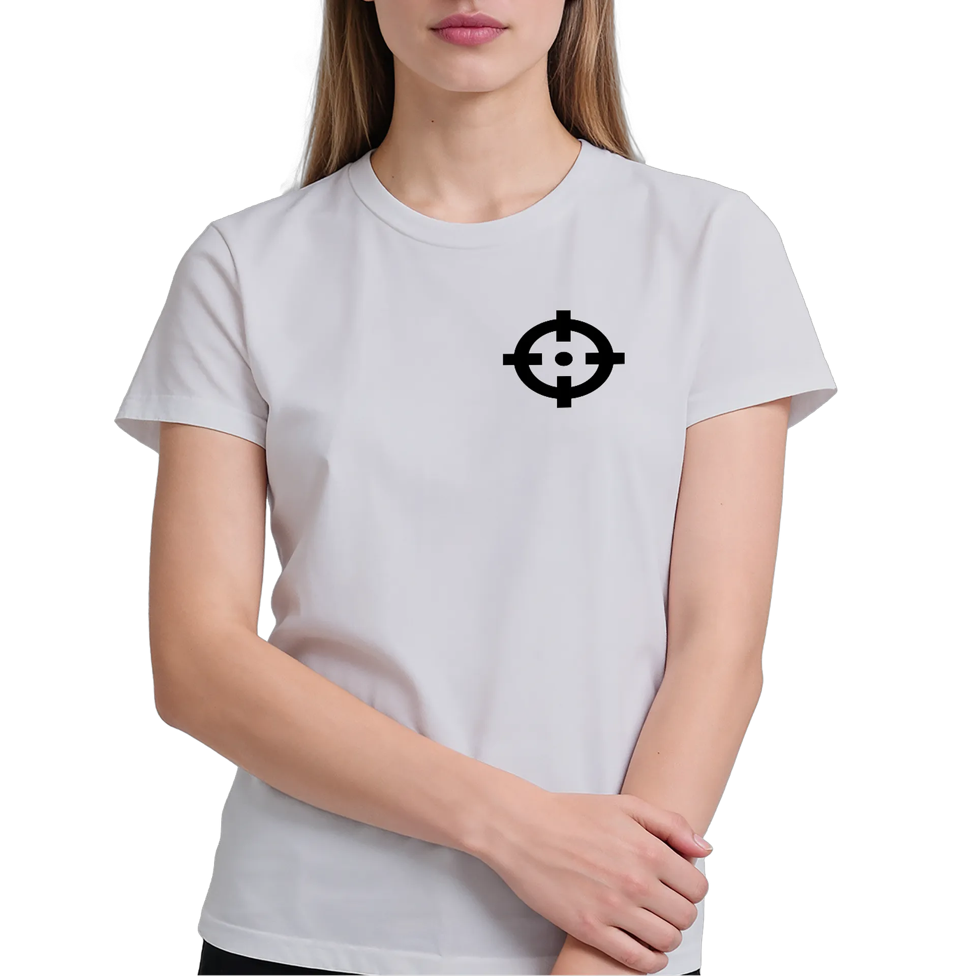 Camiseta Estampa Headshot 100% Algodão Branco e Verde - Imagem 4