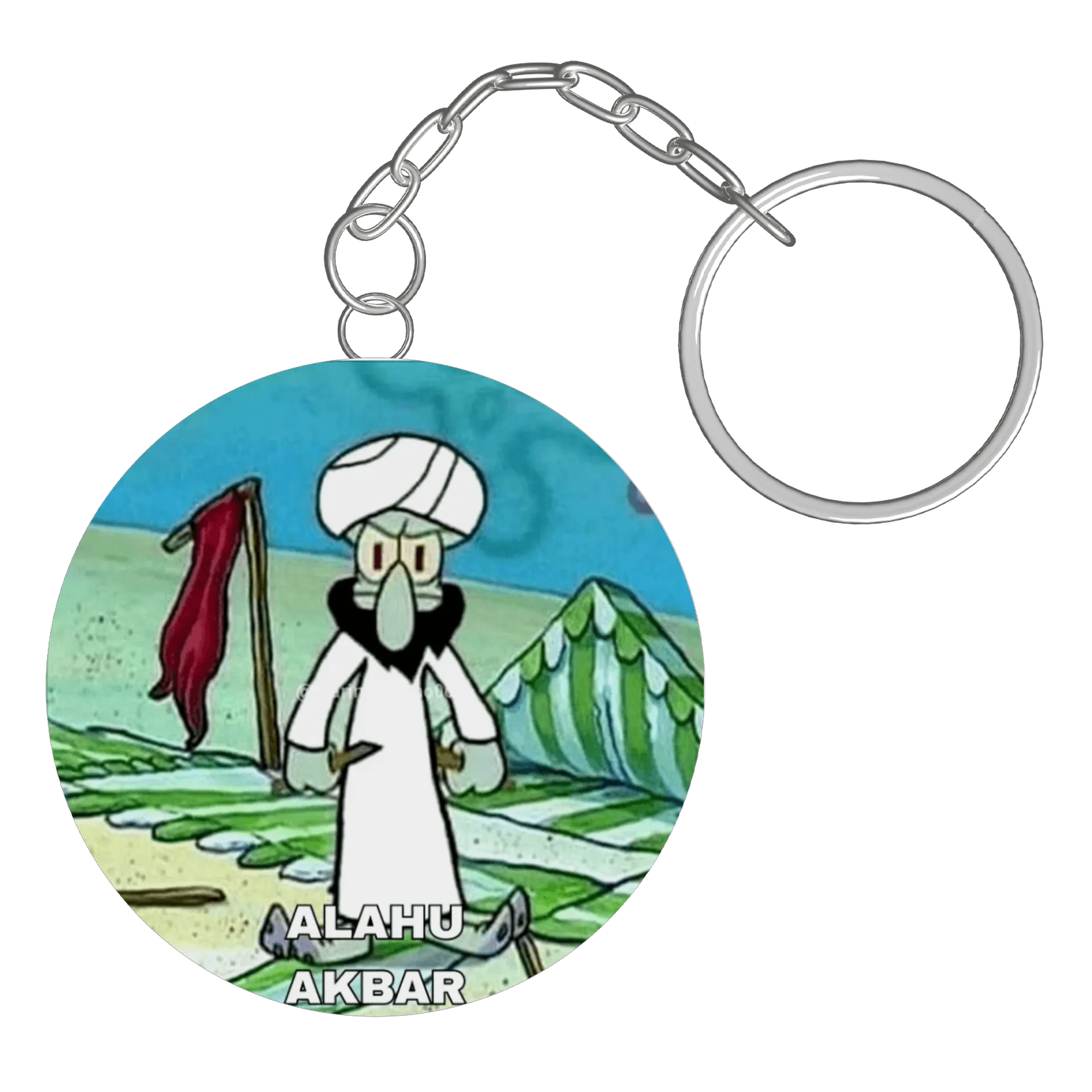 Chaveiro Do meme: Alahu Akbar do Lula Molusco - Imagem 3