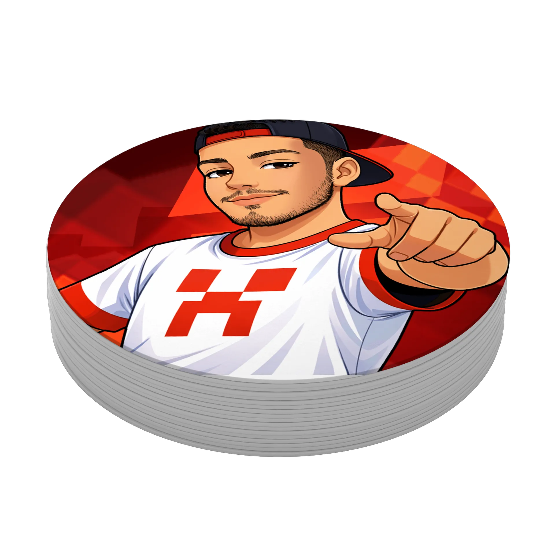 Porta-copos personalizado Do Gui Tuber - Imagem 4