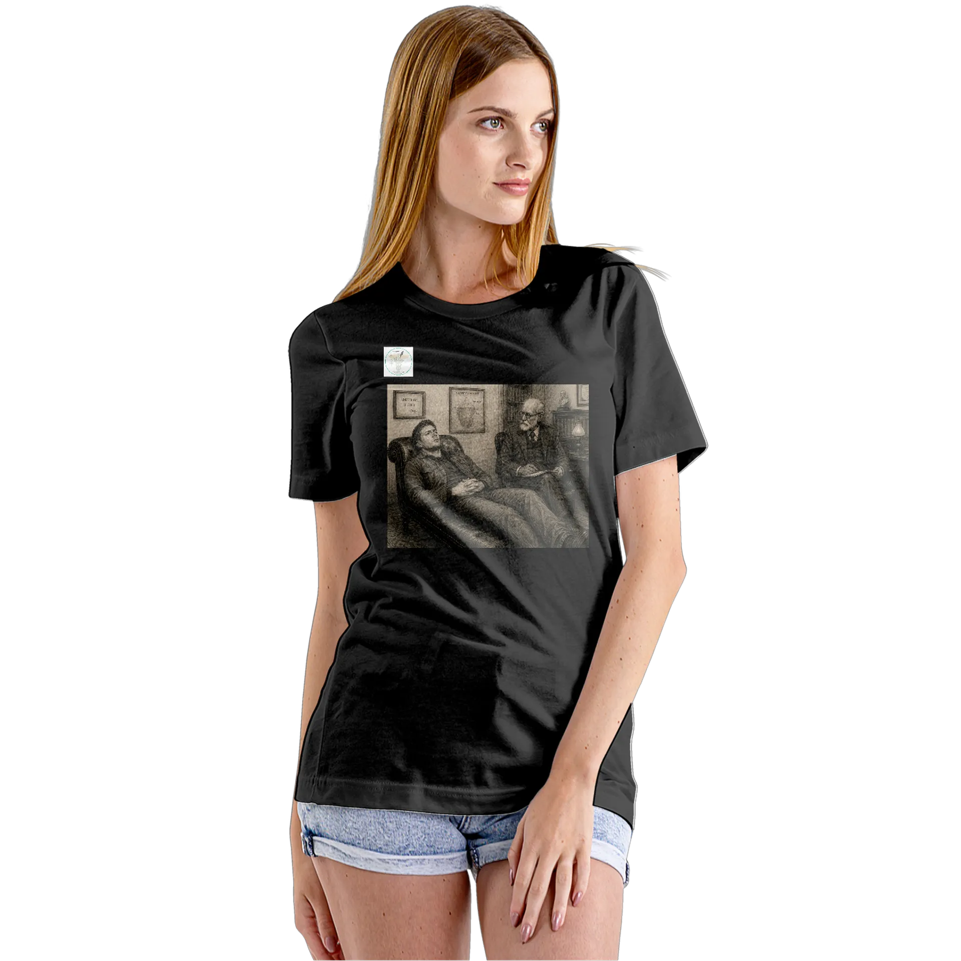 Camiseta Babylook Psicologia Freud 100% Algodão - Imagem 5