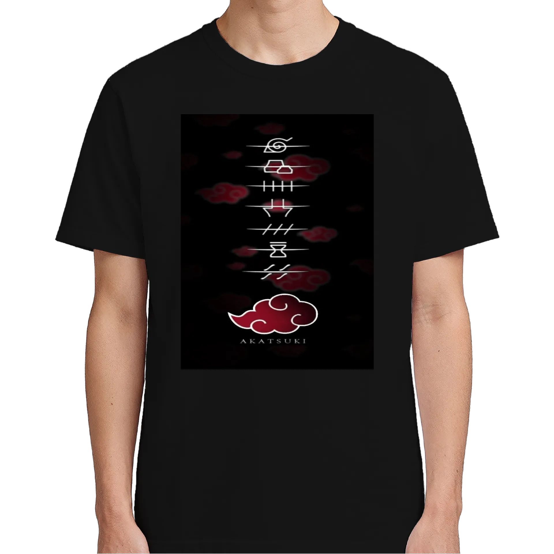 Camiseta personalizada Akatsuki - Imagem 5