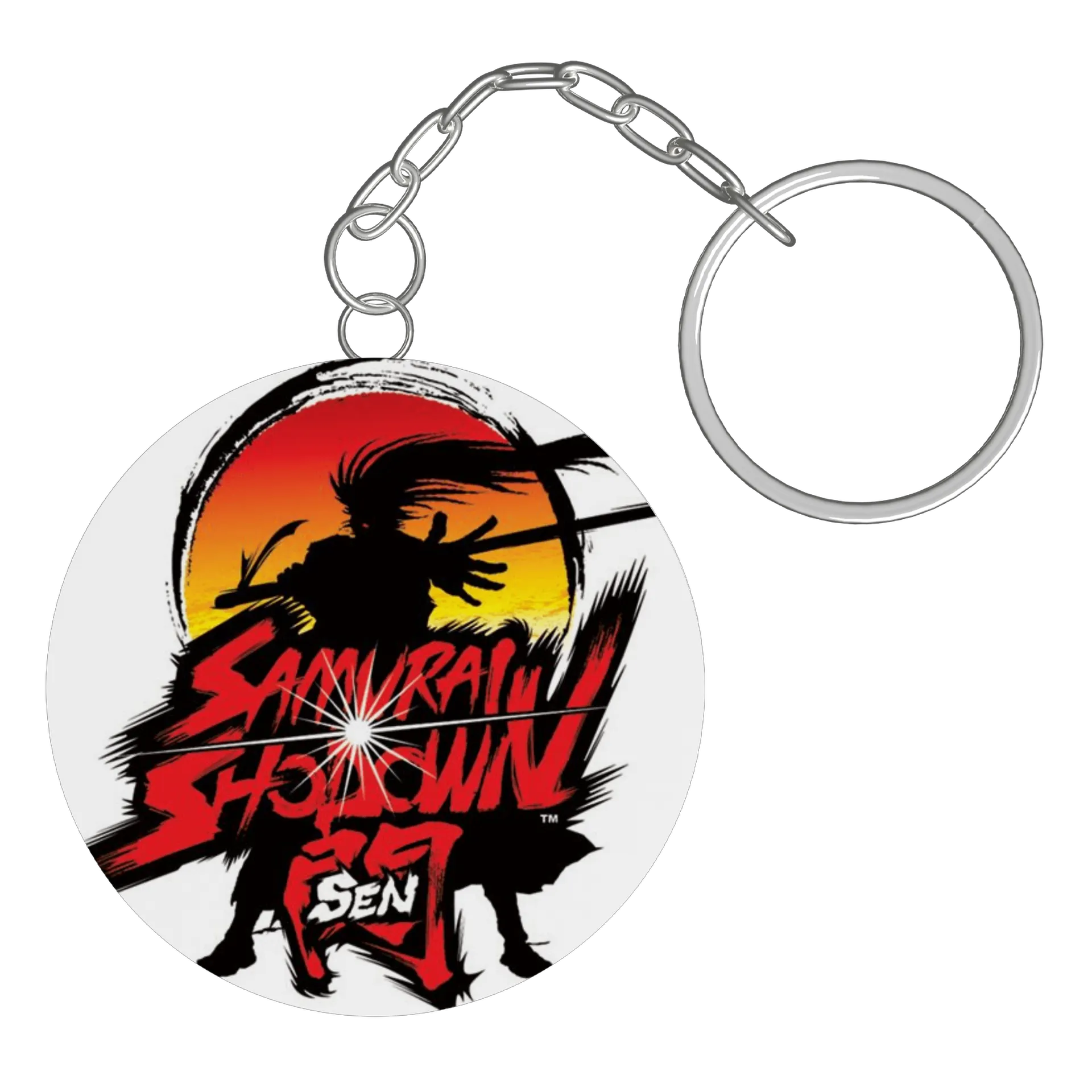 Chaveiro Estampa Samurai Shonen MDF - Imagem 2