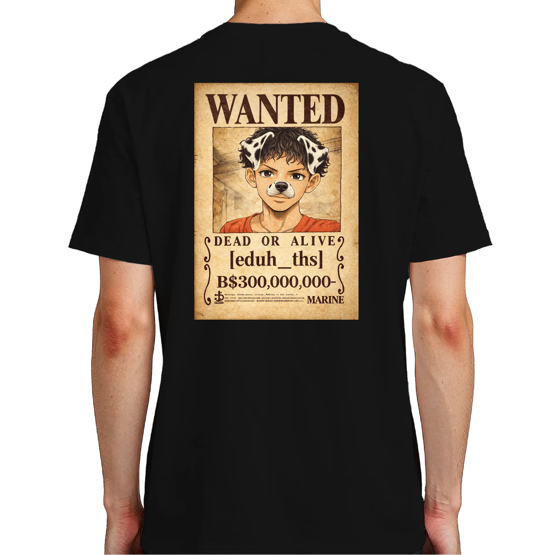 Camisa procurada eduh)one pirce  - Imagem 7