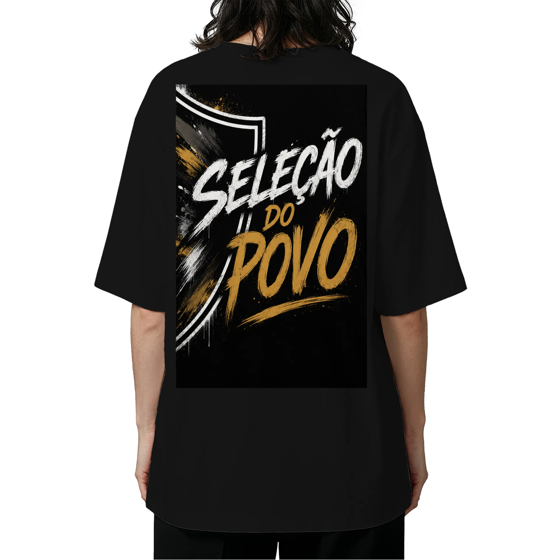 Camiseta Oversized Seleção do Povo - Imagem 5