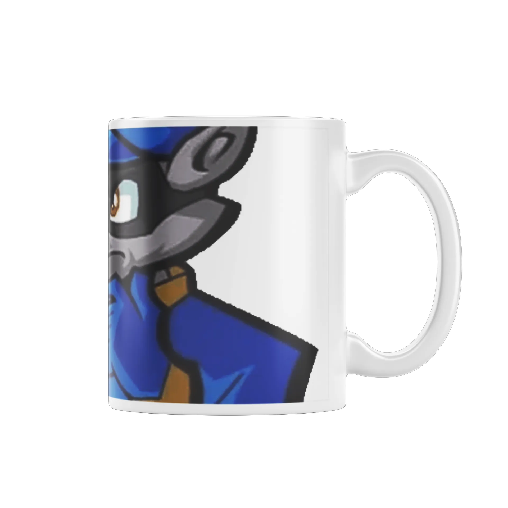 Caneca Porcelana Ladrão Estilo Cartoon 325ml - Imagem 1