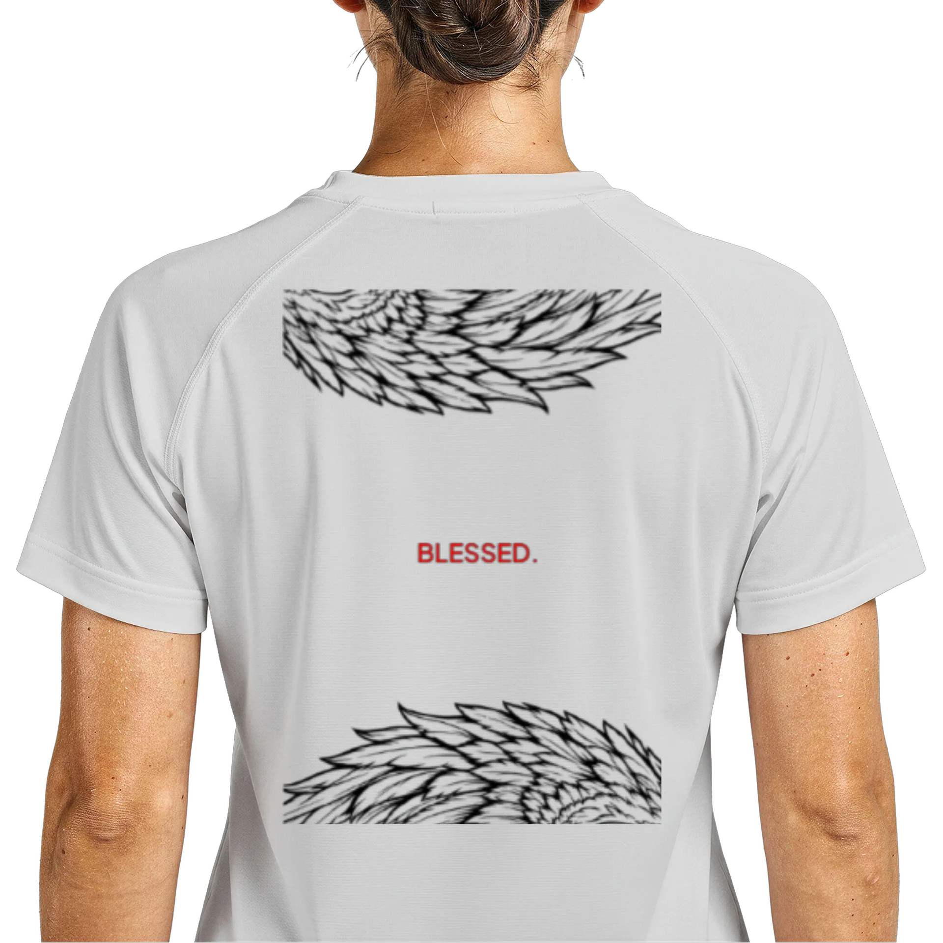 Camiseta Dry-Fit CMB "Blessed" - Branco - Imagem 5