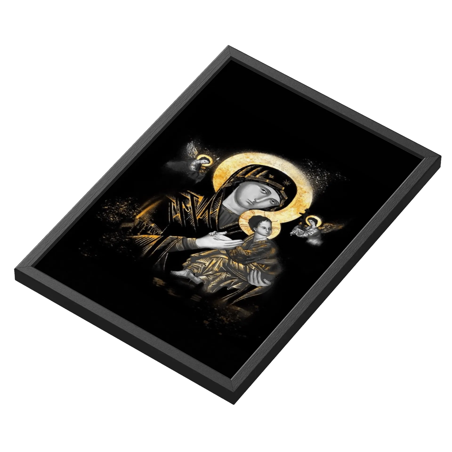 Quadro A3 personalizado Com Vidro de Kreyòl Style — imagem 3 de 3