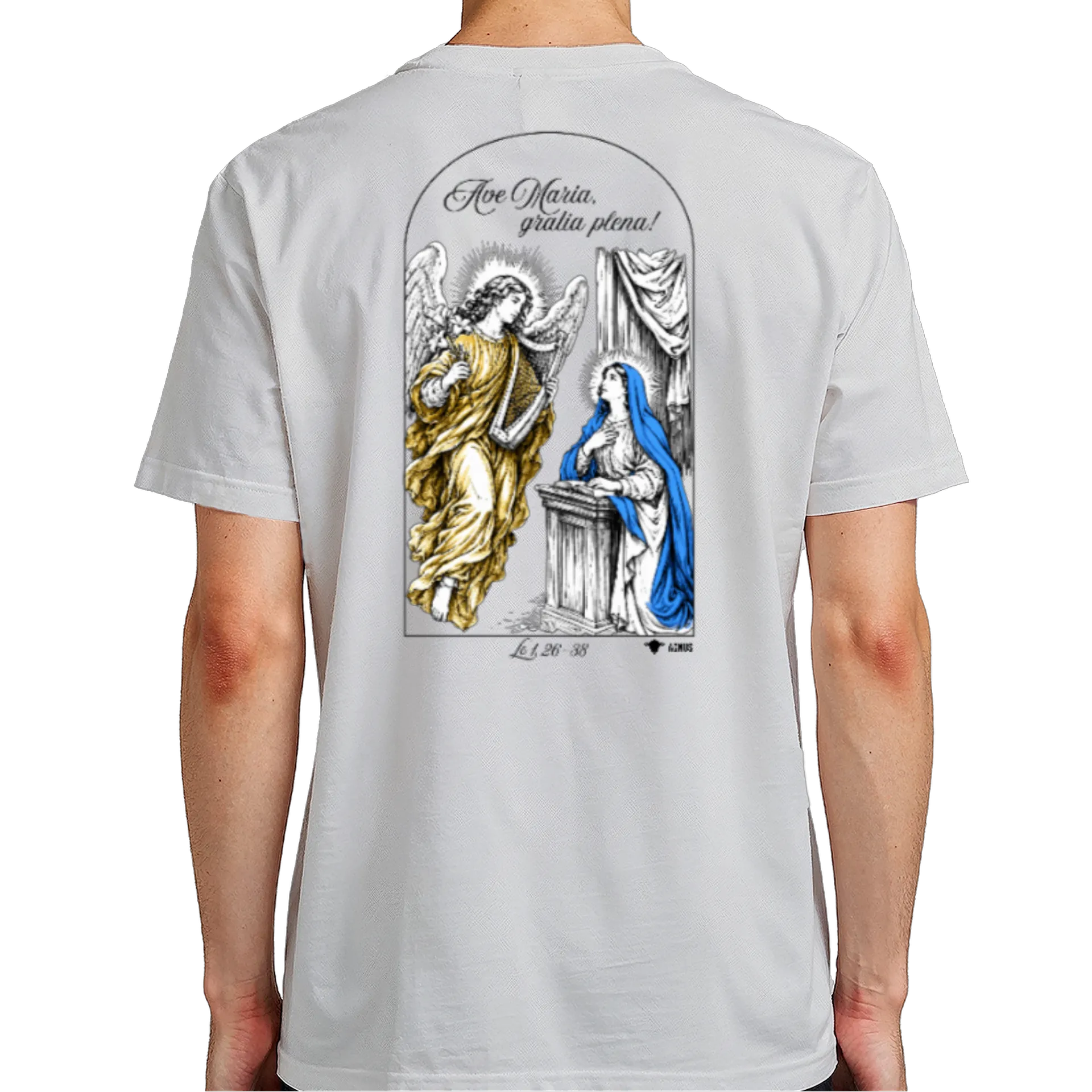 Camiseta Ave Maria Gratia Plena - Anunciação - Imagem 7