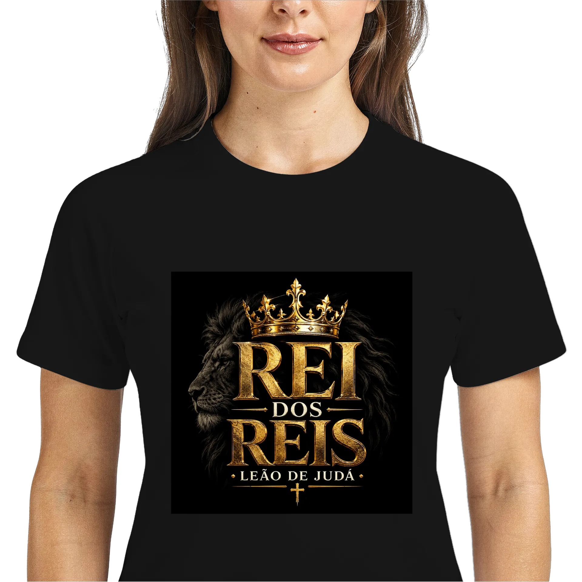 Camiseta Dry Fit Rei dos Reis Leão de Judá 100% Polyester - Imagem 3