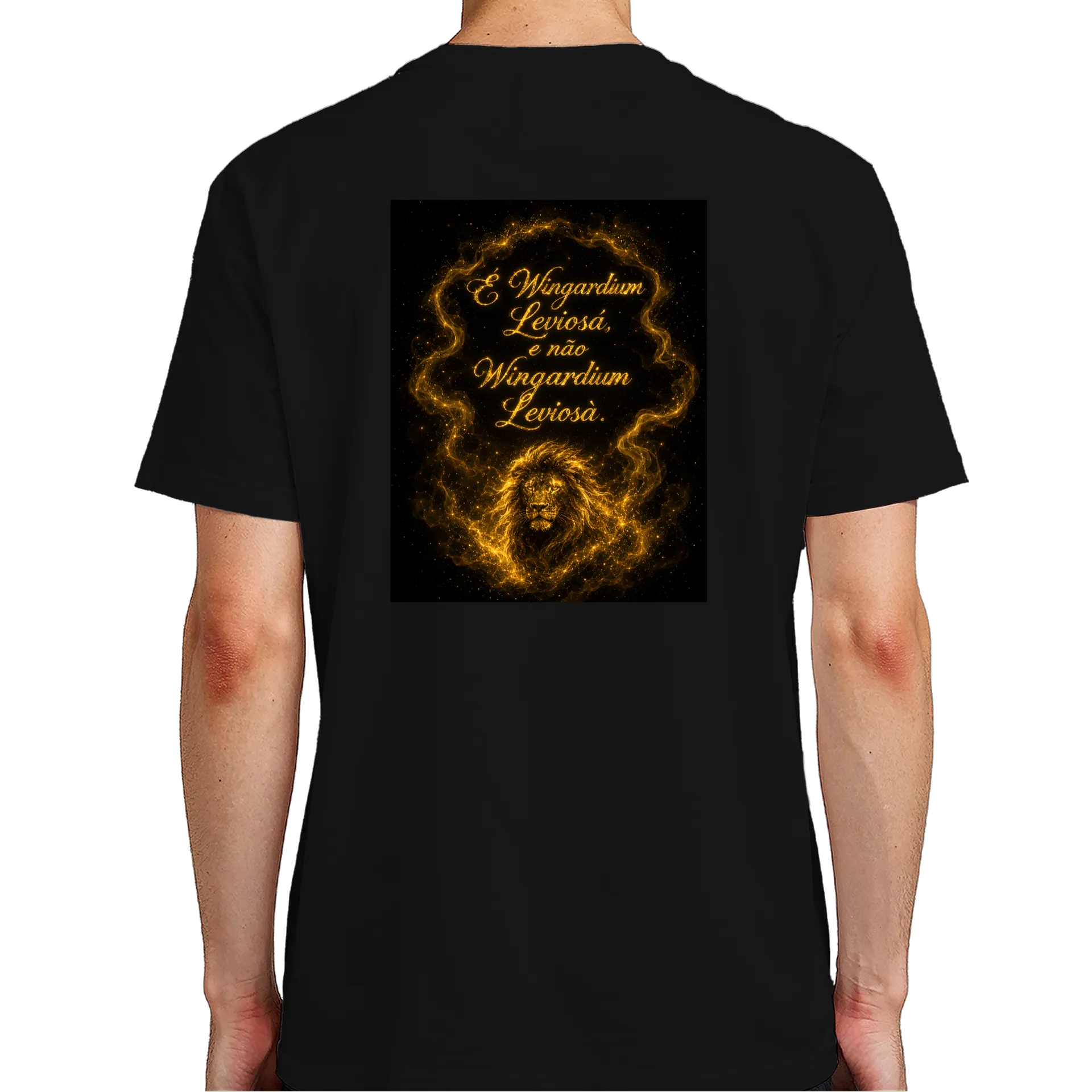 Camiseta Estampa Leitura Dourada 100% Algodão - Imagem 7