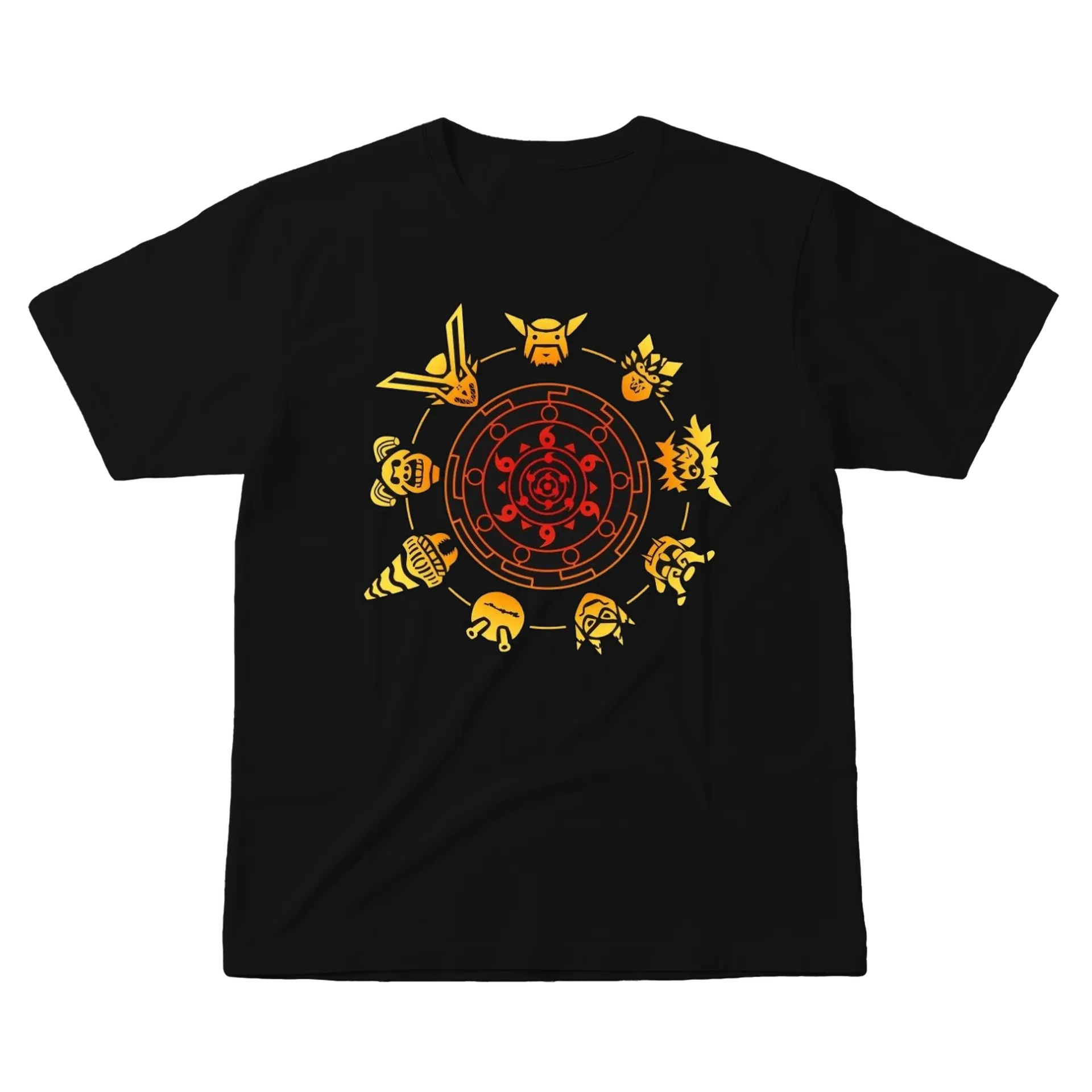 Camiseta Estampa Bestas de Cauda 100% Algodão - Imagem 1