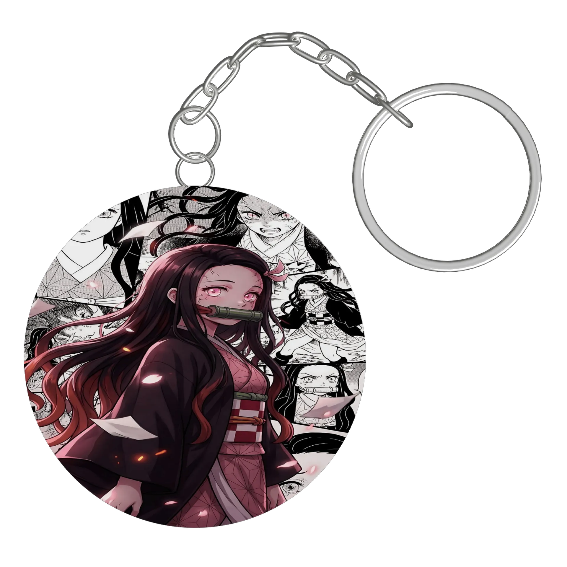 Chaveiro personalizado Nezuko Kamado - Imagem 3