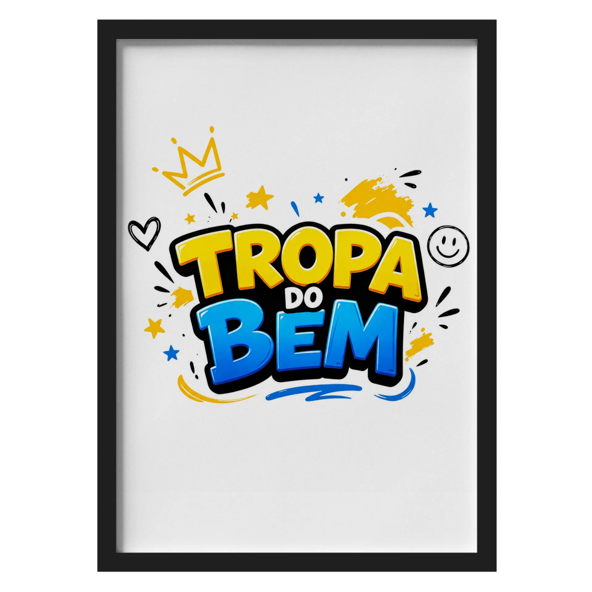 Tropa do Bem Quadro A3 - Imagem 1