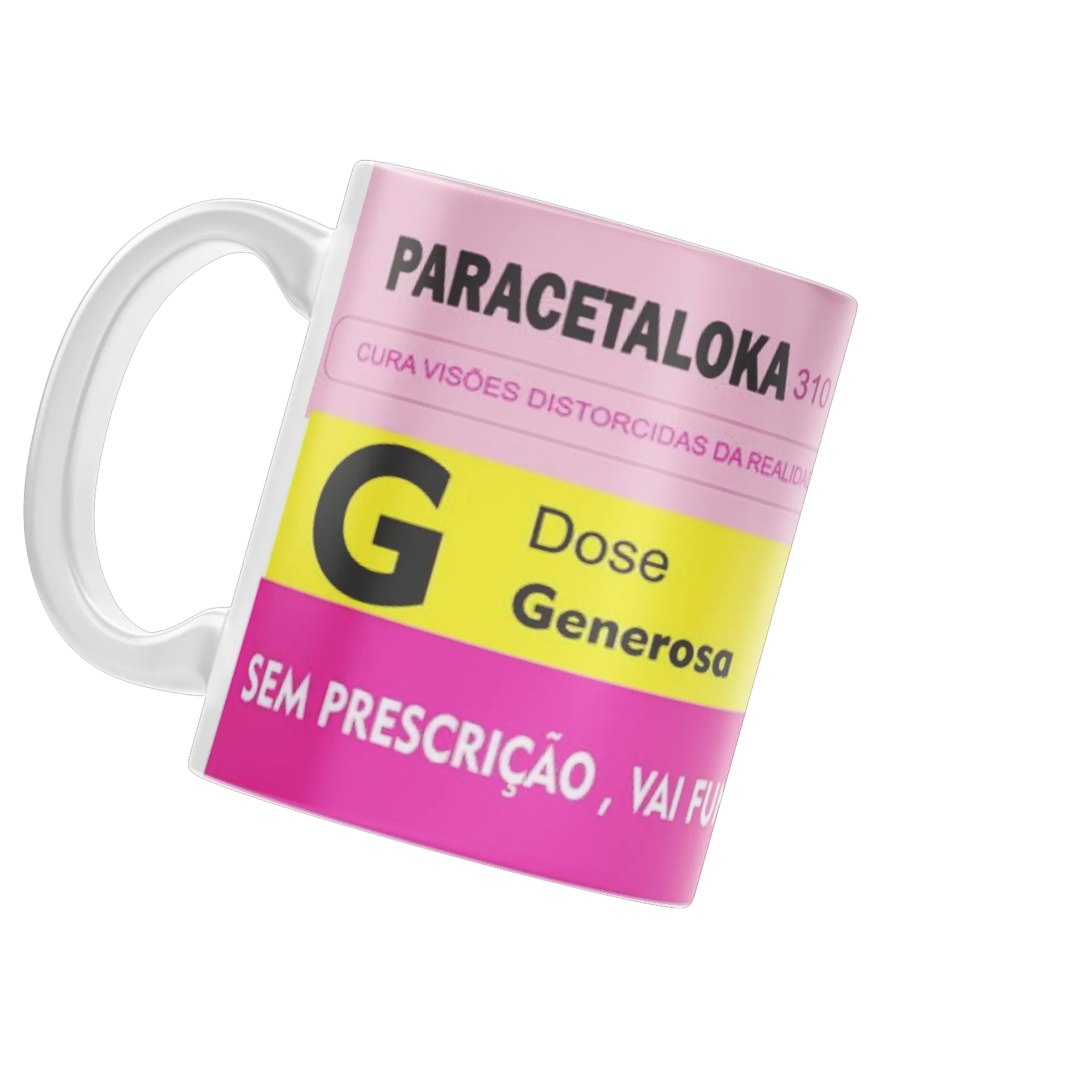 Caneca Porcelana ParacetaloKa 310ml - Imagem 3