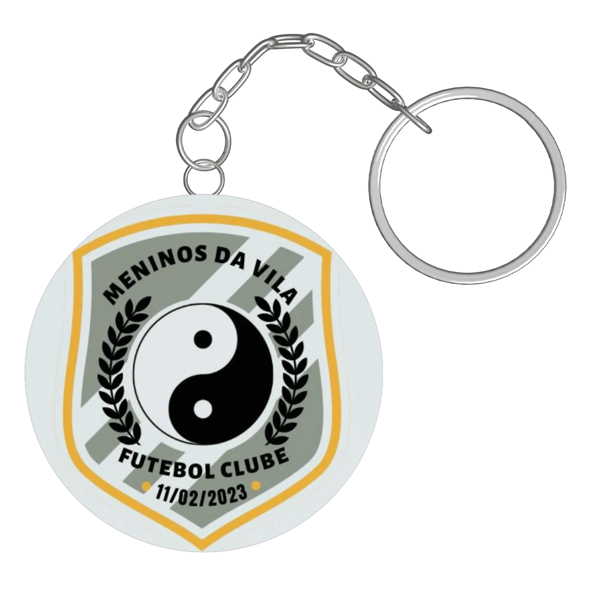 Chaveiro MDF Meninos da Vila Futebol Clube de ED_ Personalização