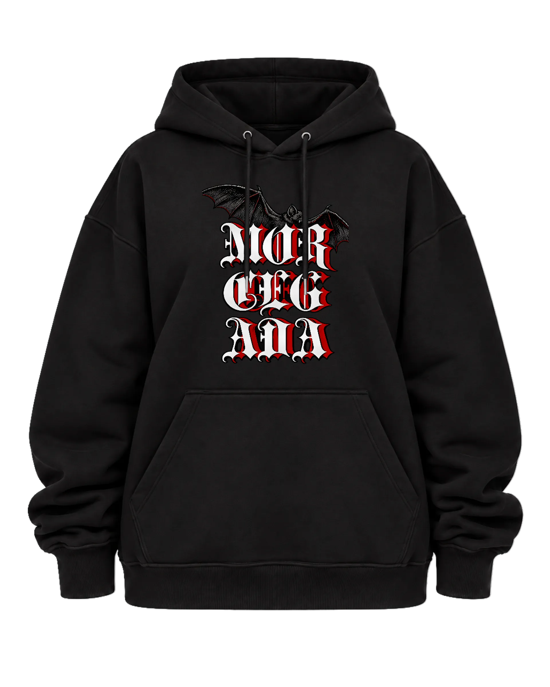 Blusa Moletom Canguru Logo Gothic - Imagem 5