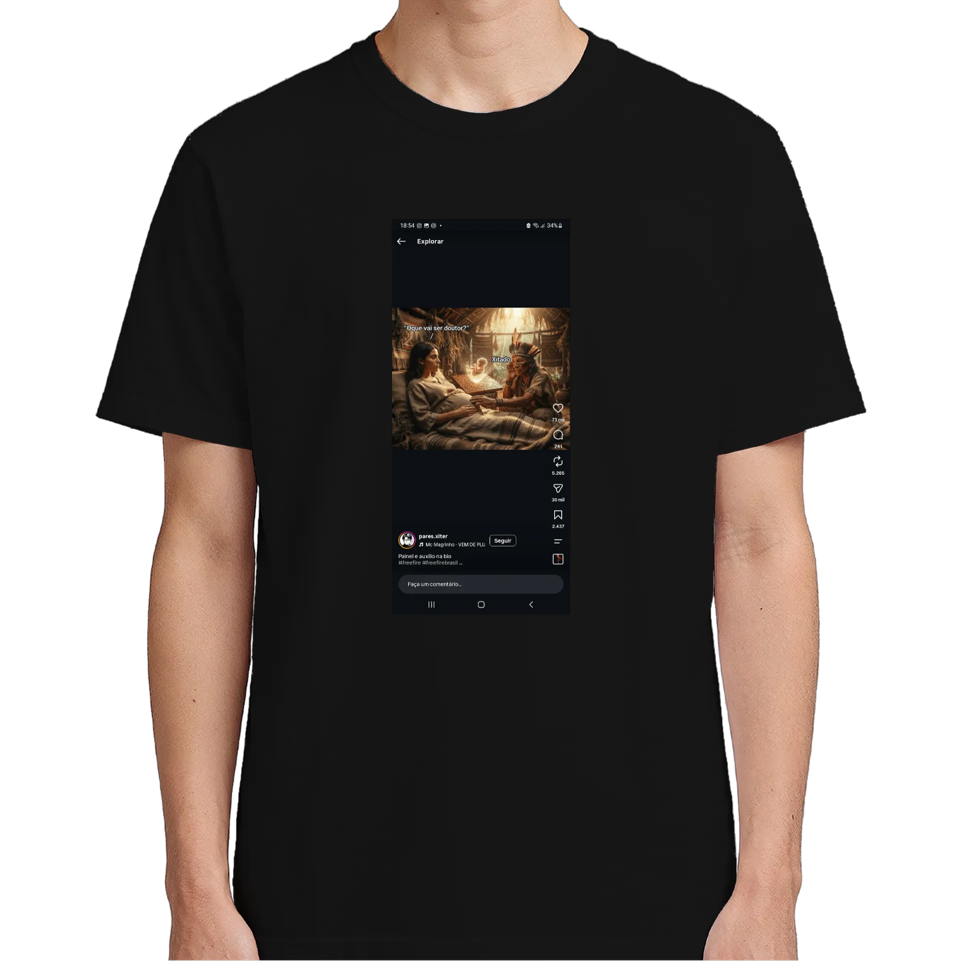 Camiseta personalizada do ff - Imagem 4