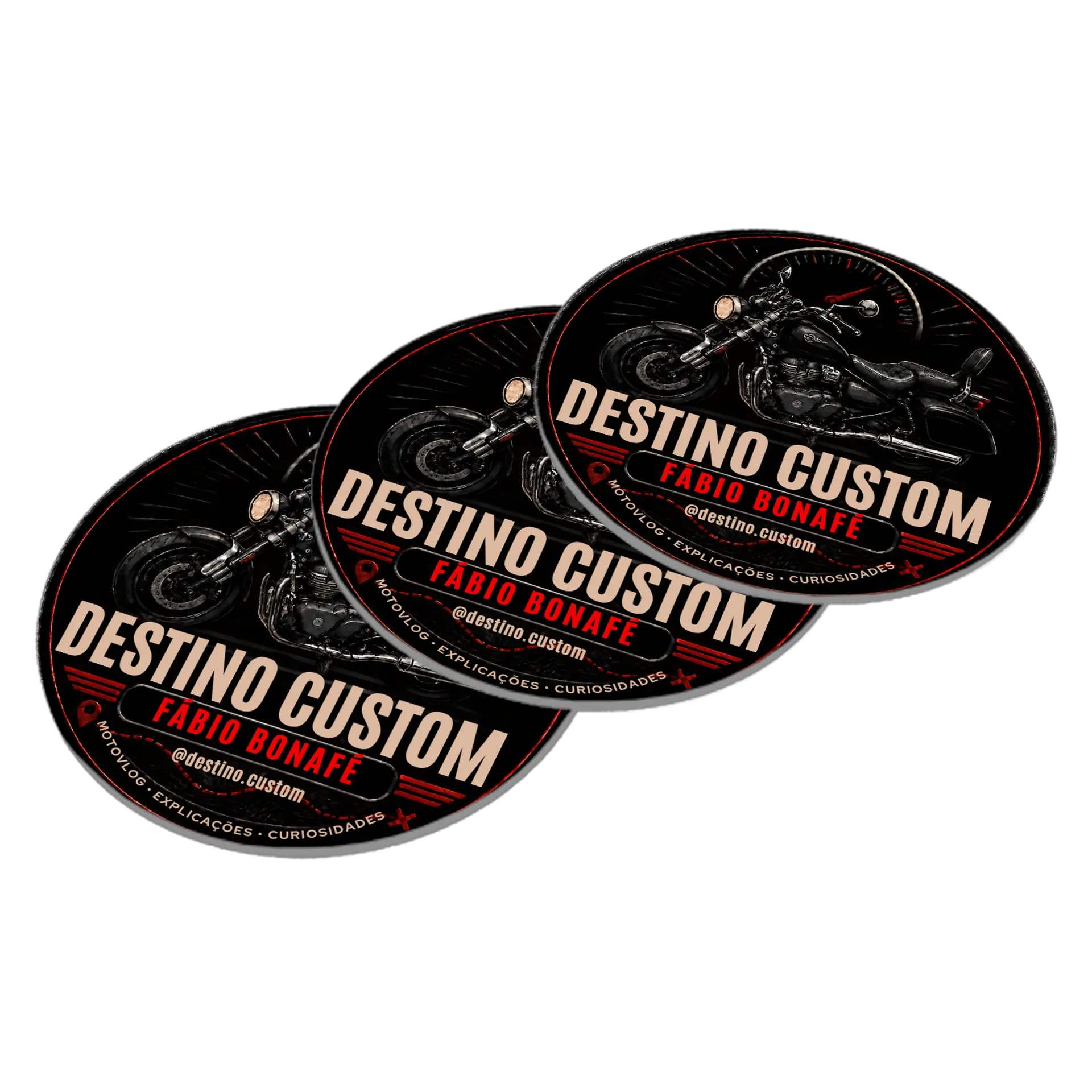 Porta-copos destino custom - Imagem 2