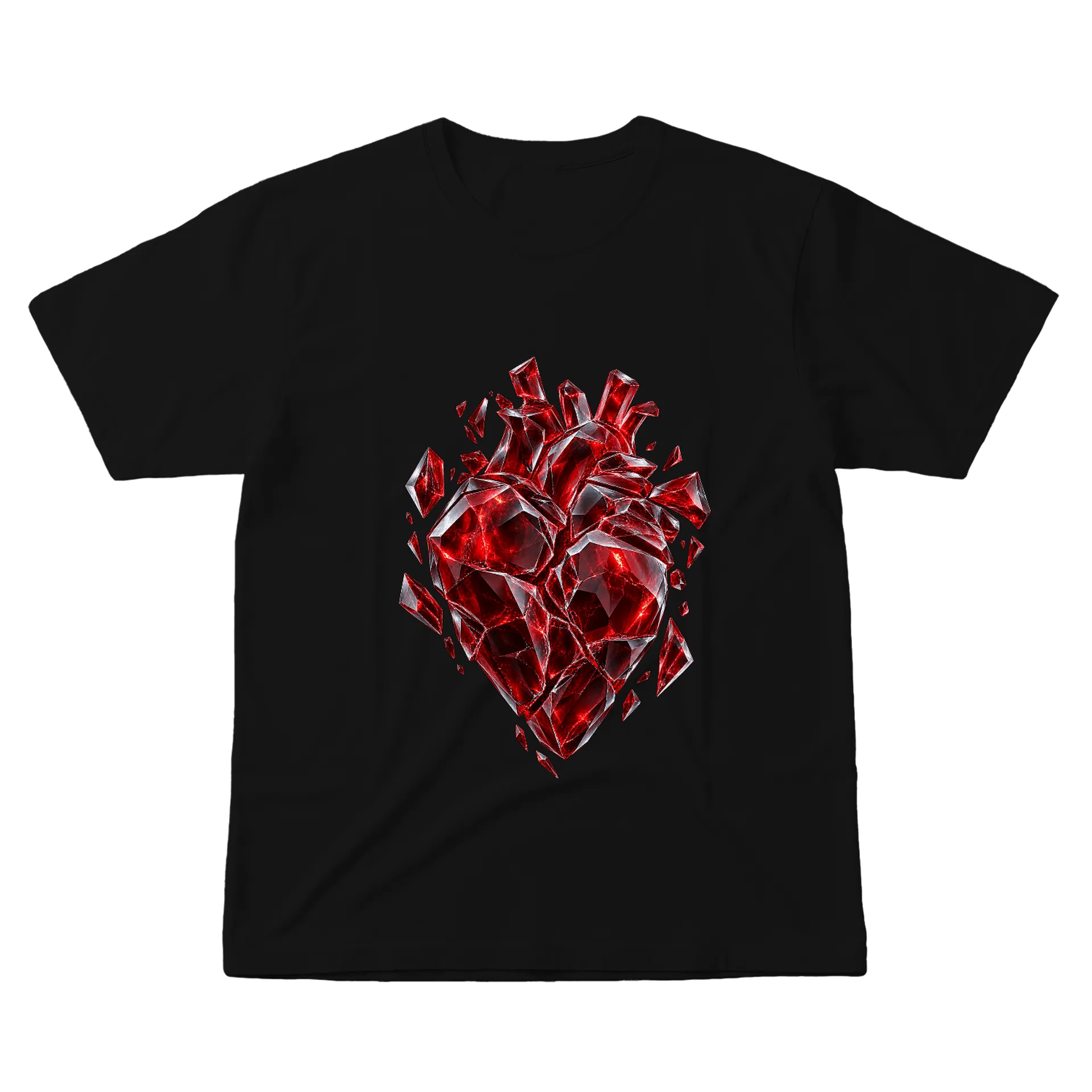 Camiseta Coração de Vidro — Fragmentos - Imagem 1