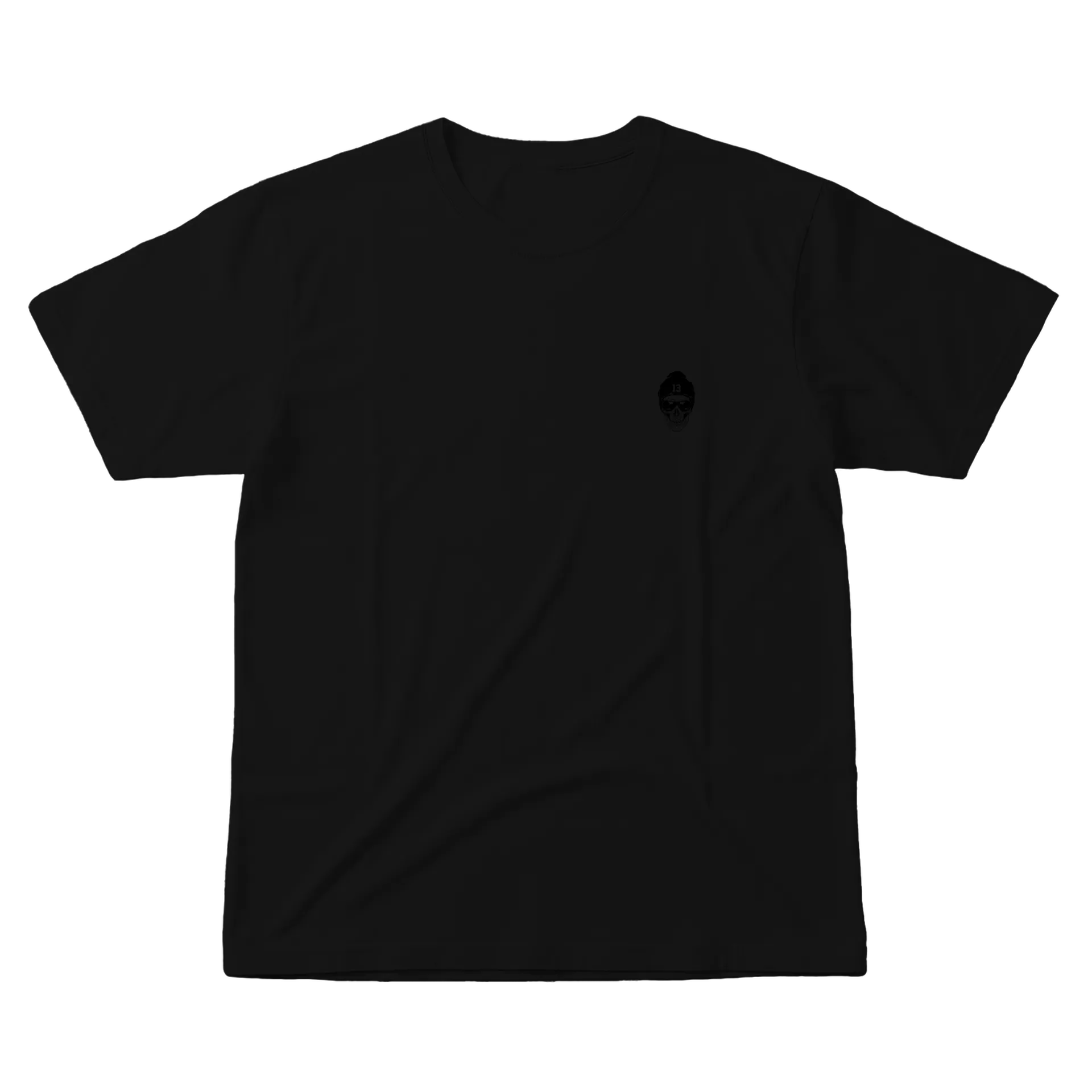 Camiseta Caveira com Asas 100% Algodão - Imagem 1