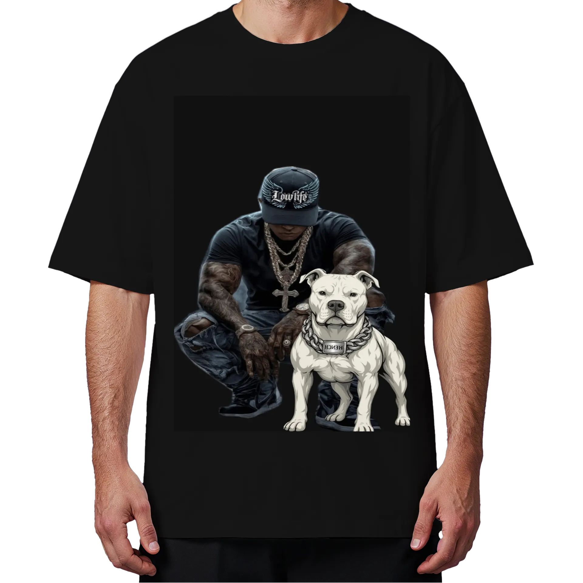 Camiseta Oversized de Kreyòl Style — imagem 4 de 6