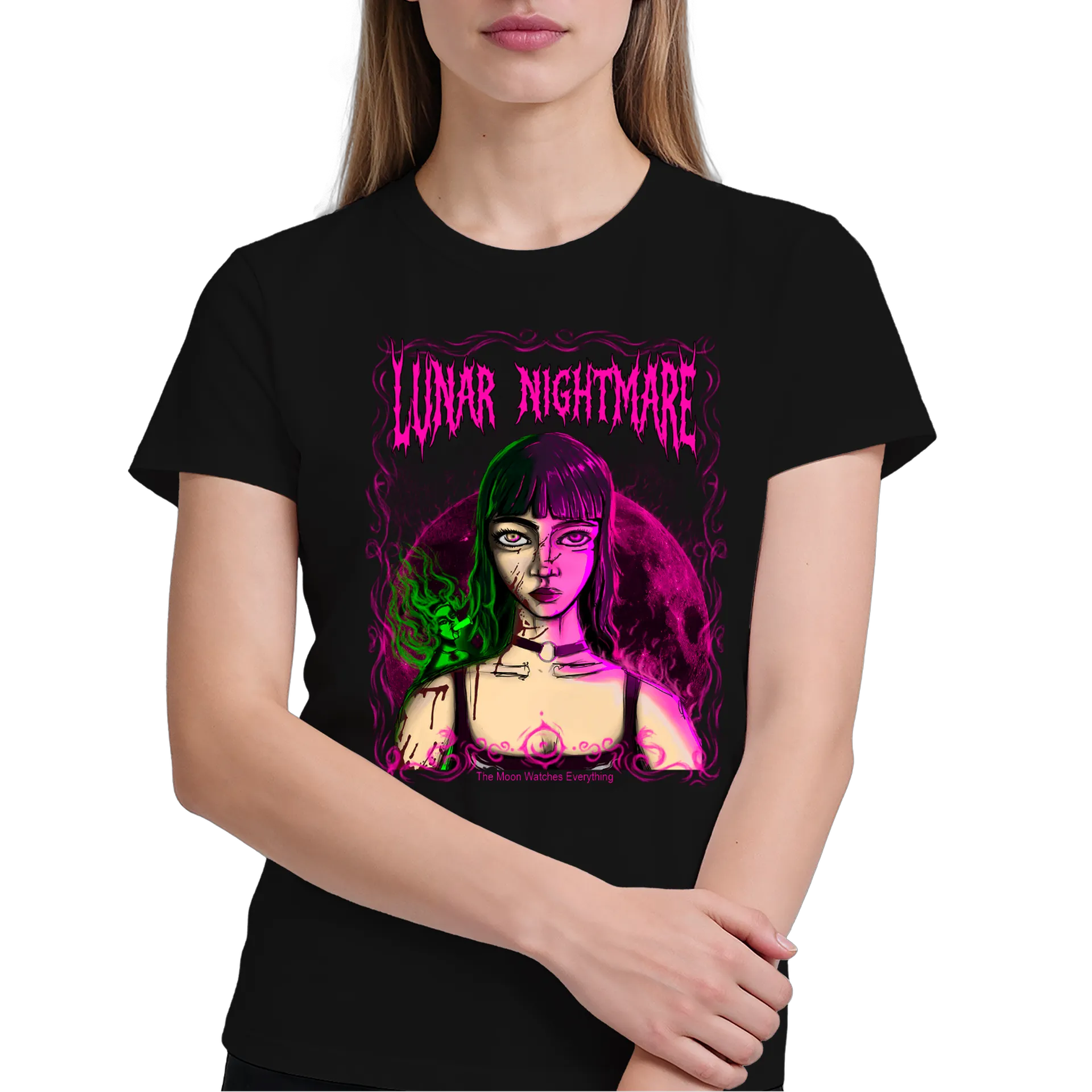 Camiseta Lunar Nightmare Ketrita - Imagem 4