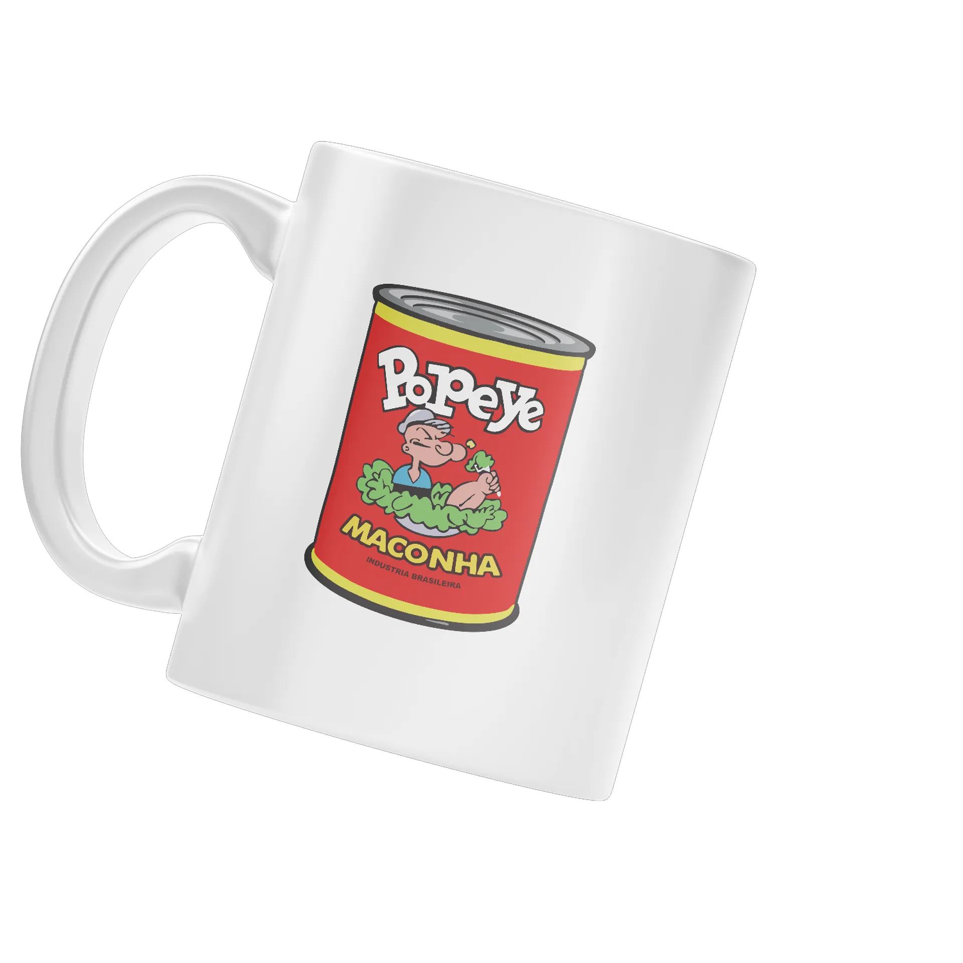 Caneca Porcelana Popeye 325ml de Zanonart