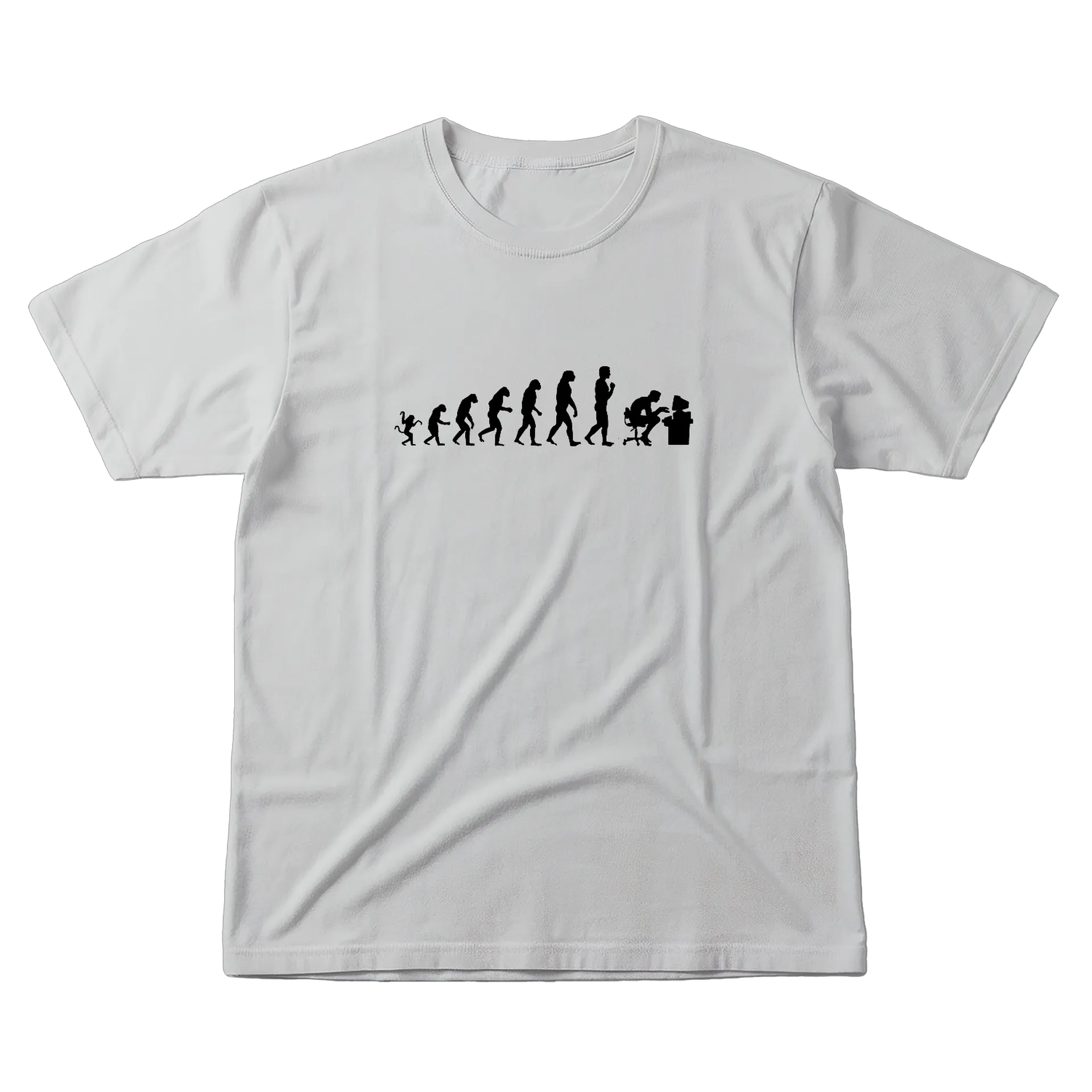 Camiseta Unissex Cores Claras - Evolução PC Gamer - Imagem 1