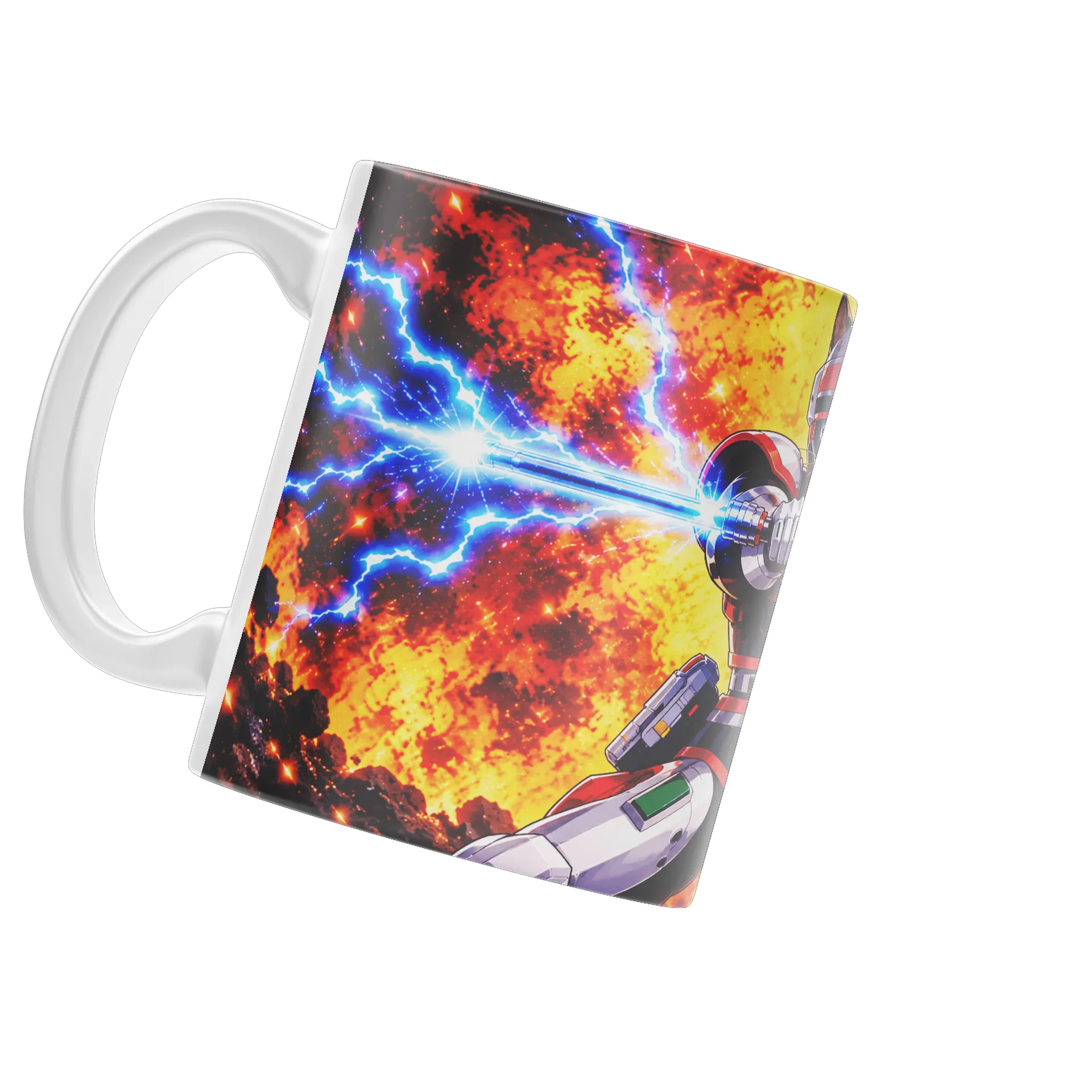 Caneca personalizada Gato Guerreiro do Tempo - Imagem 3