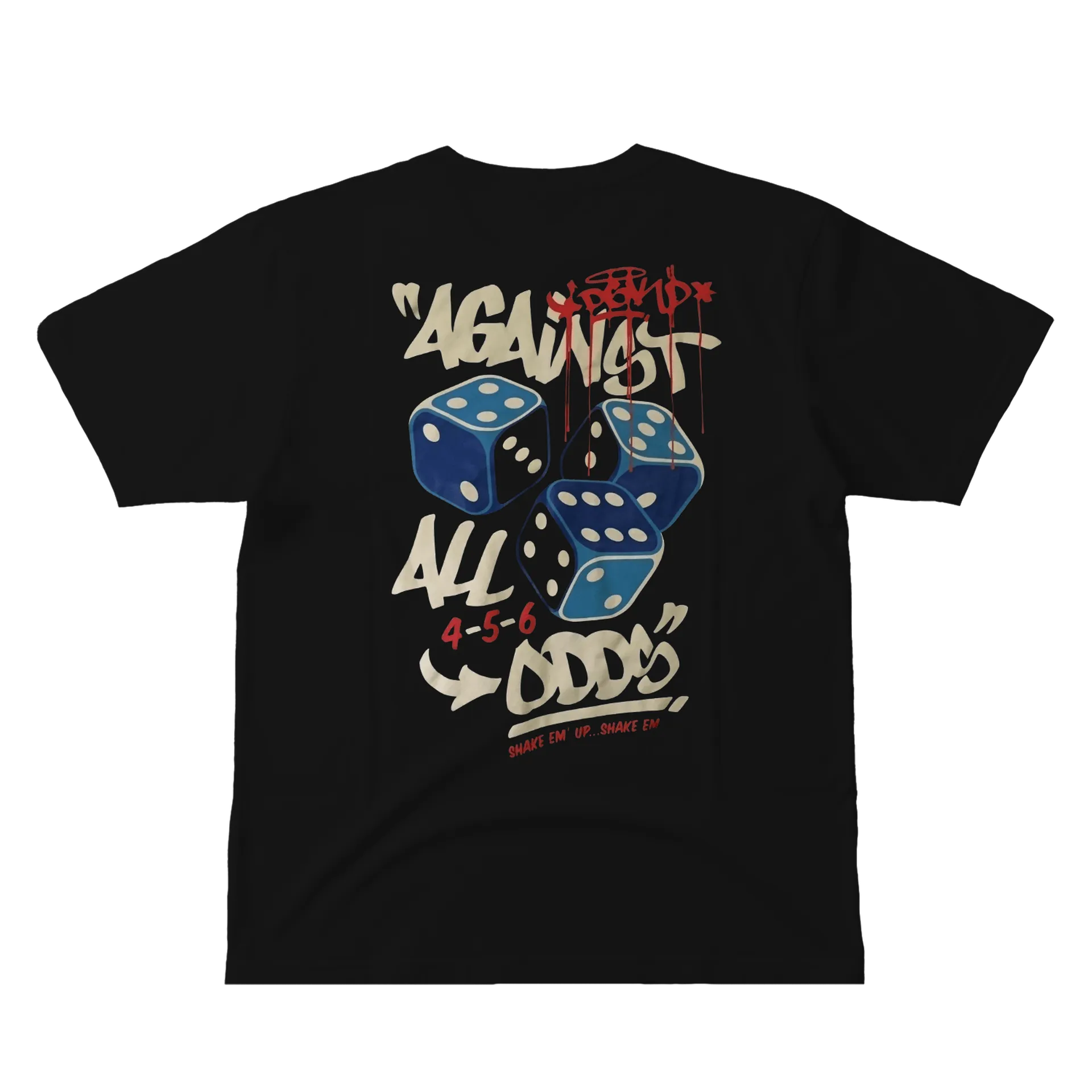 Camiseta Dados Estilo Graffiti - Imagem 3