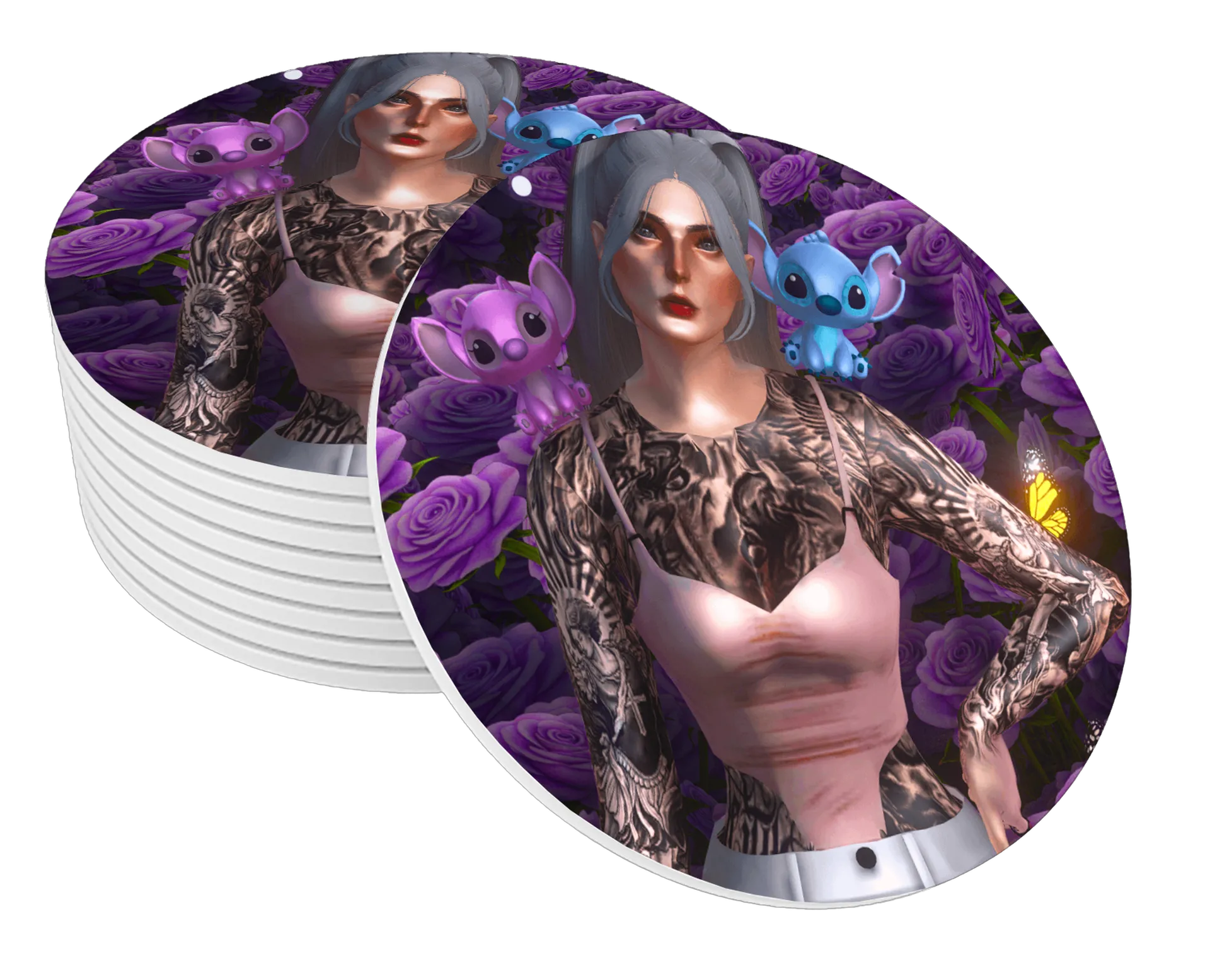 Porta-copos personalizado de Angel — imagem 1 de 3