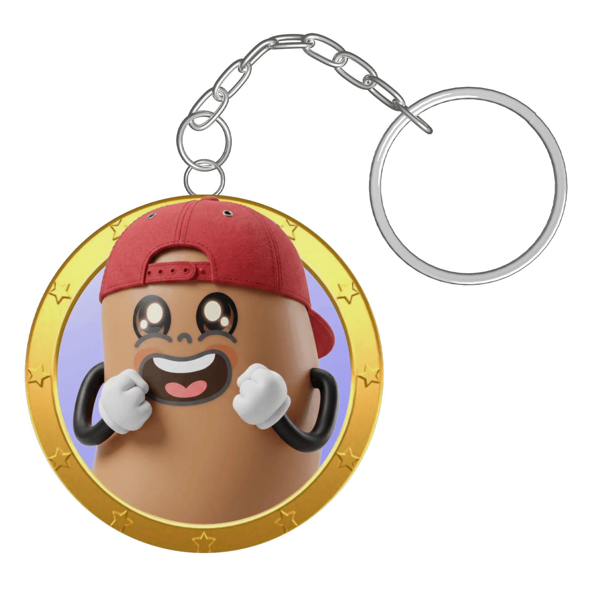 Chaveiro personalizado de Paçoca Outift