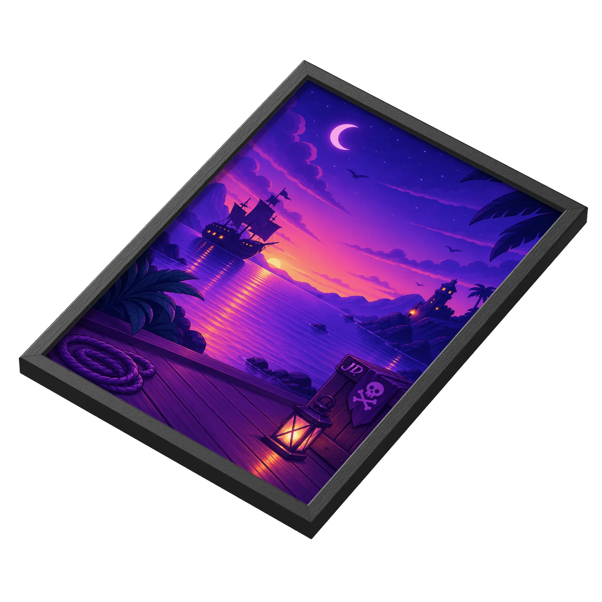 Quadro A3 personalizado Com Vidro - Imagem 3