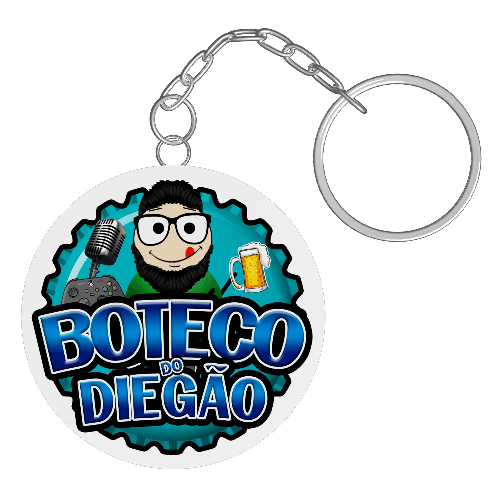 Chaveiro Boteco do Diegão de Diego Palma — imagem 2 de 3