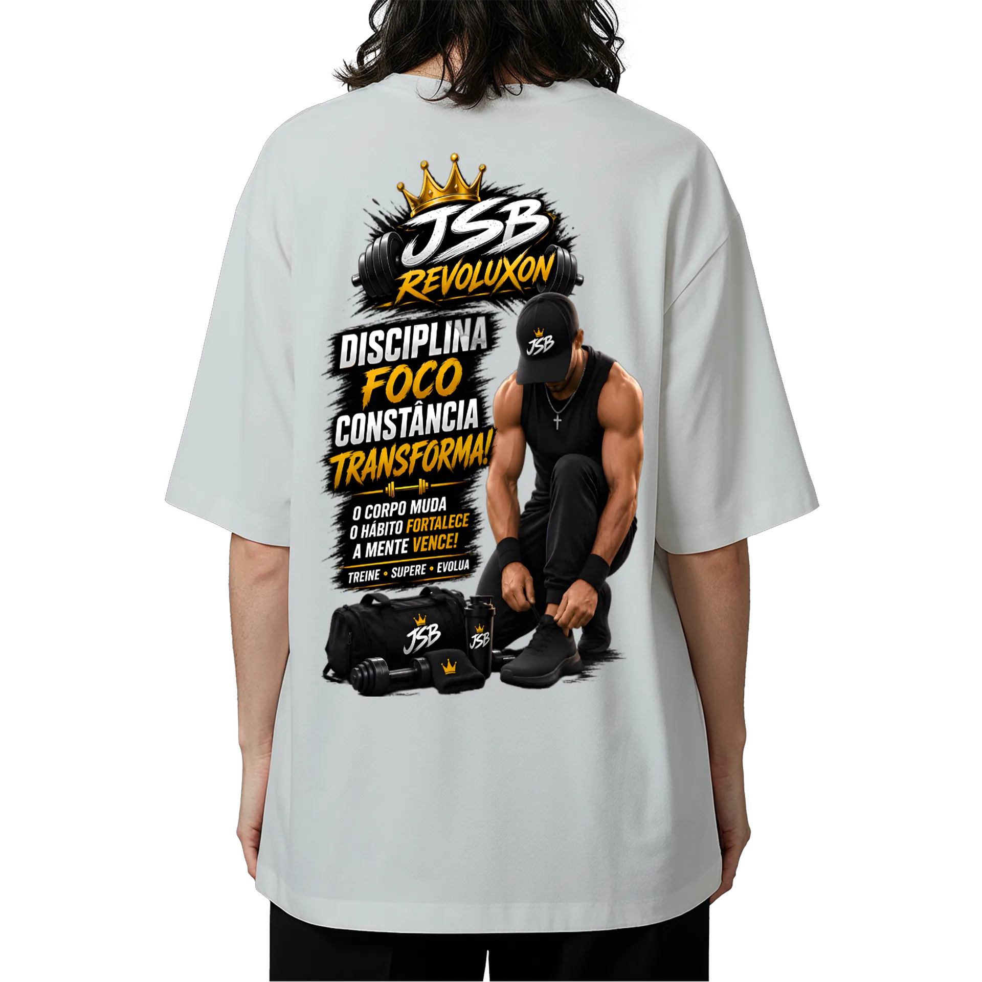 Camiseta jsbrevoluxon Oversized - Imagem 5