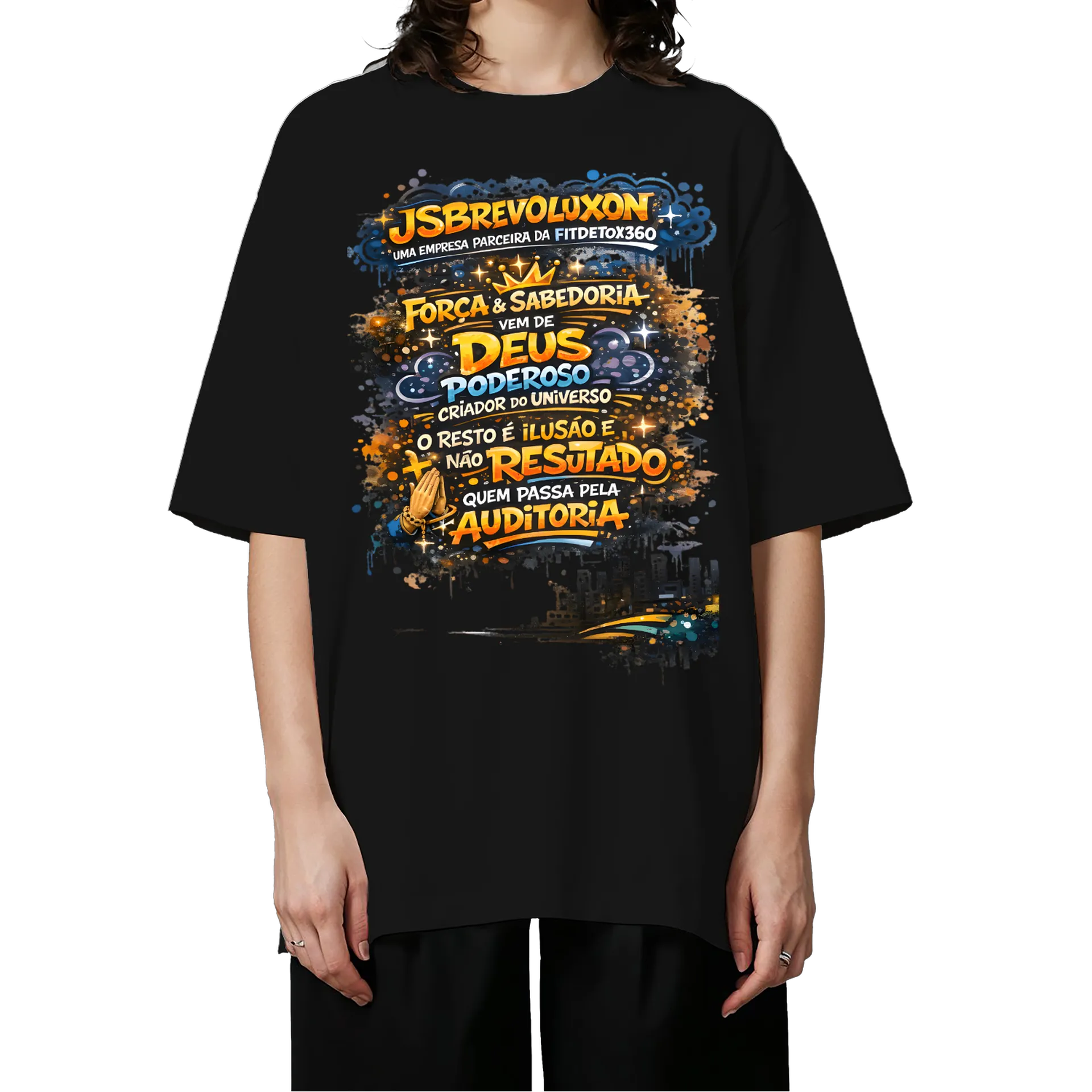 Camiseta jsbrevoluxon Oversized - Imagem 3