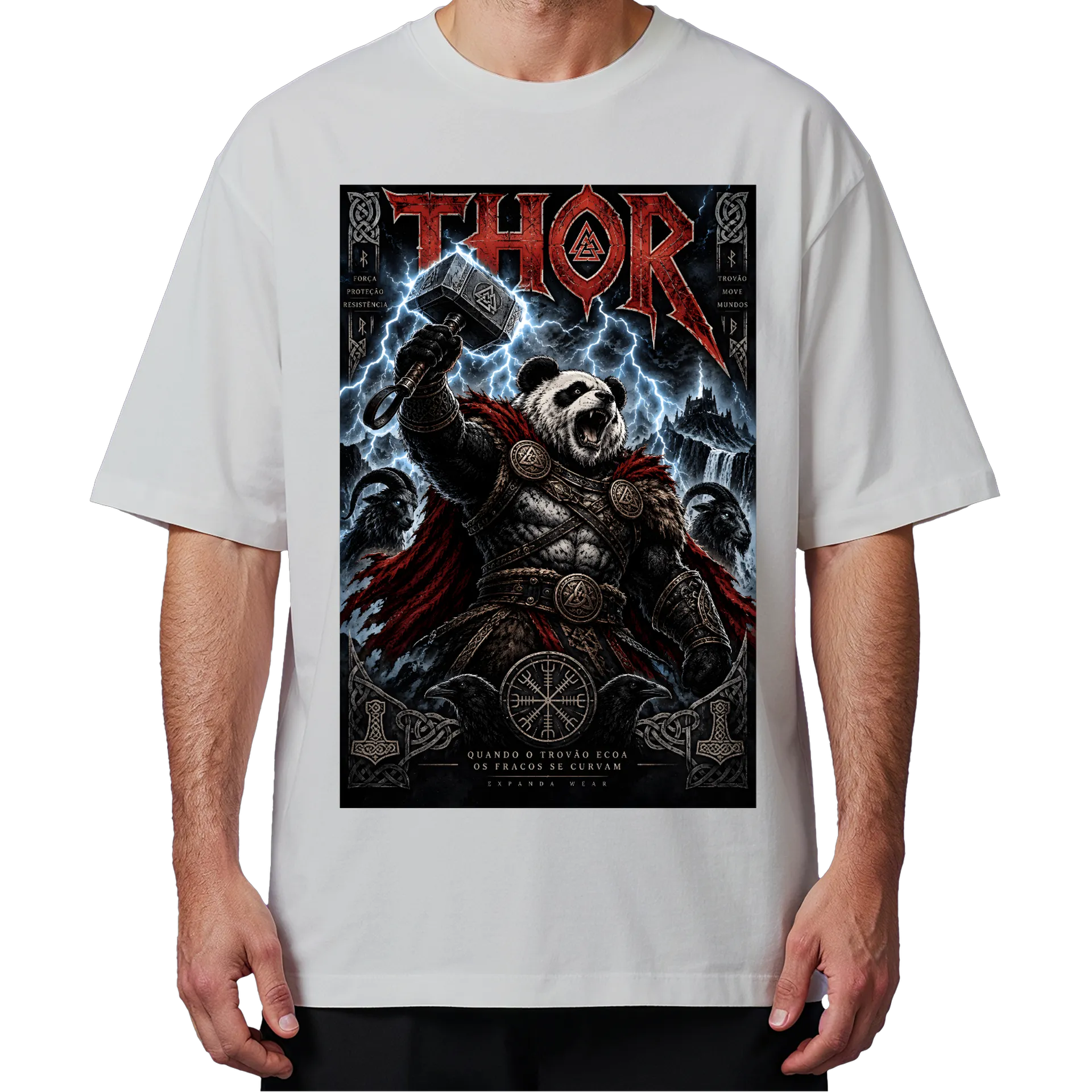Camiseta Oversized de Expanda Podcast  — imagem 4 de 6