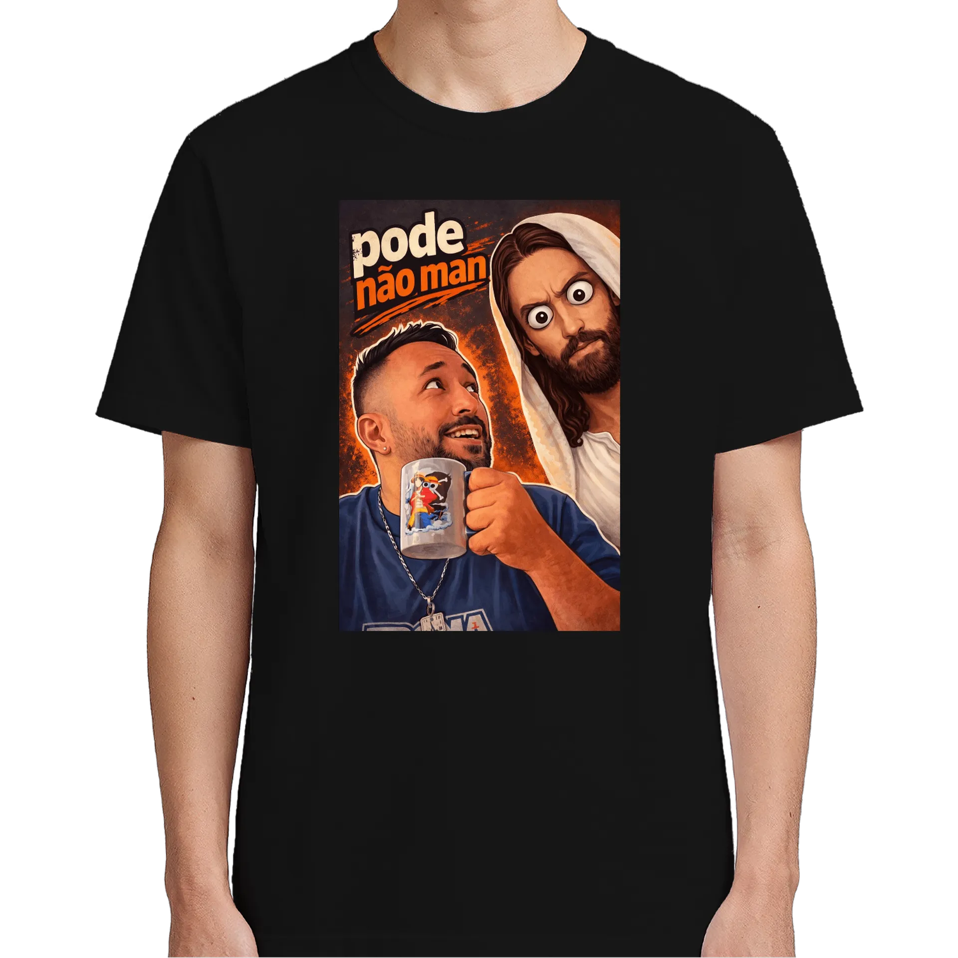 Camiseta Pode não man, One piece - Imagem 5
