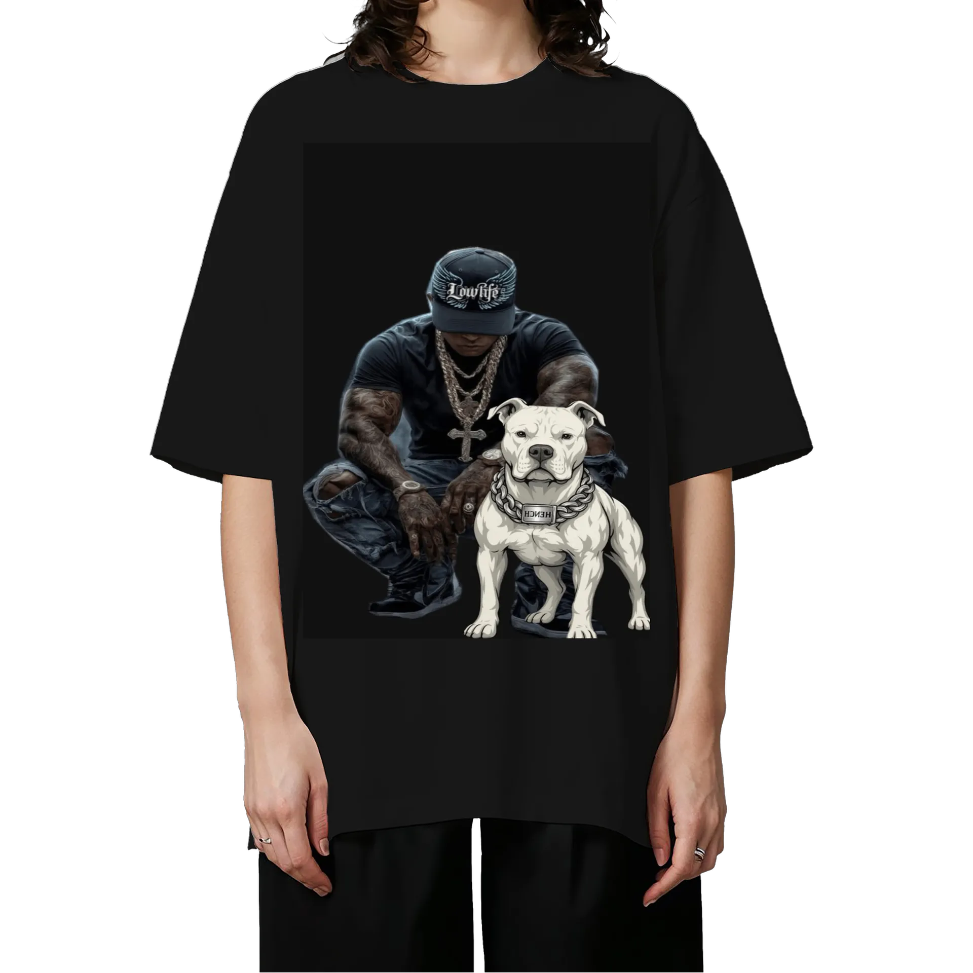 Camiseta Oversized de Kreyòl Style — imagem 3 de 6