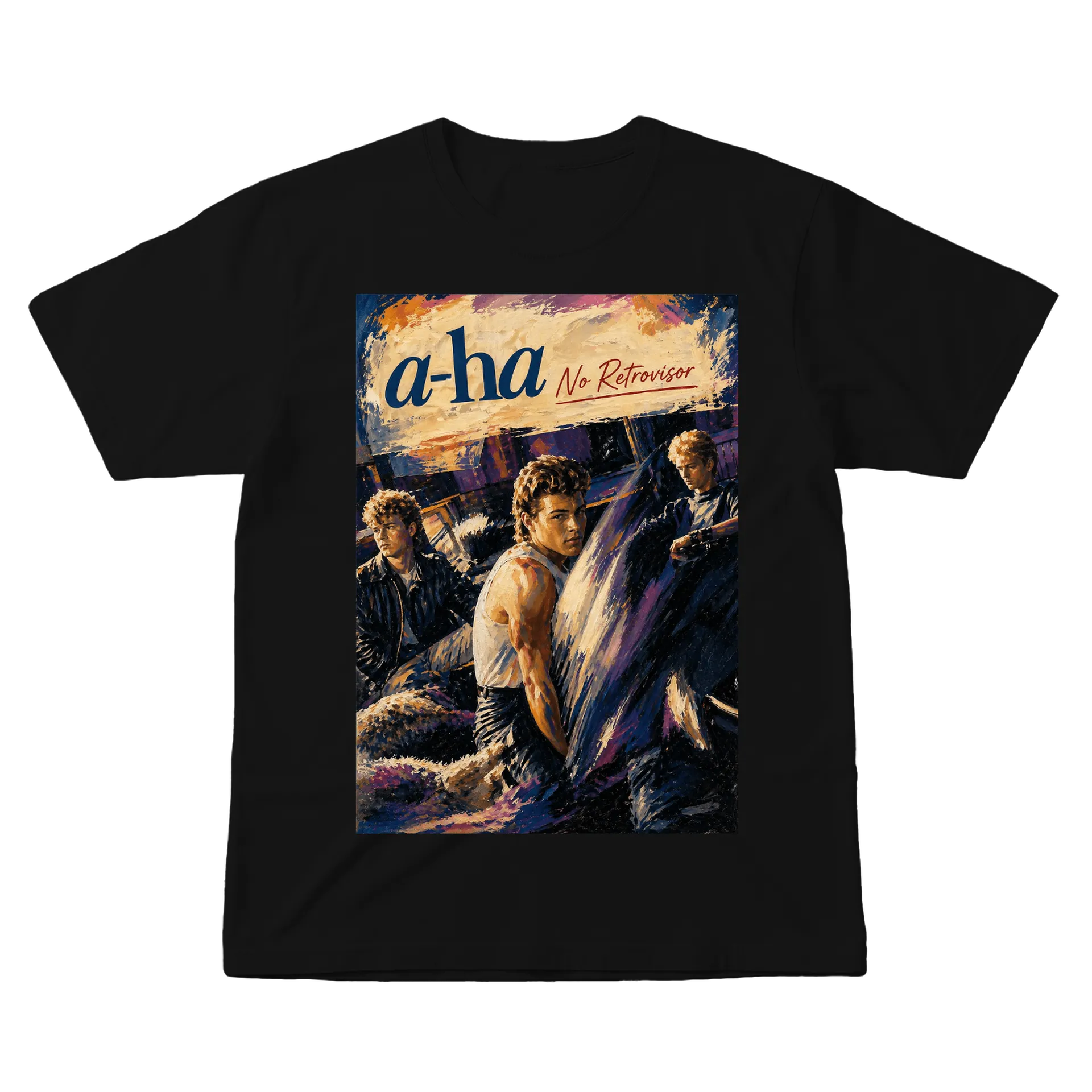 Camiseta a-ha No Retrovisor  - Imagem 1