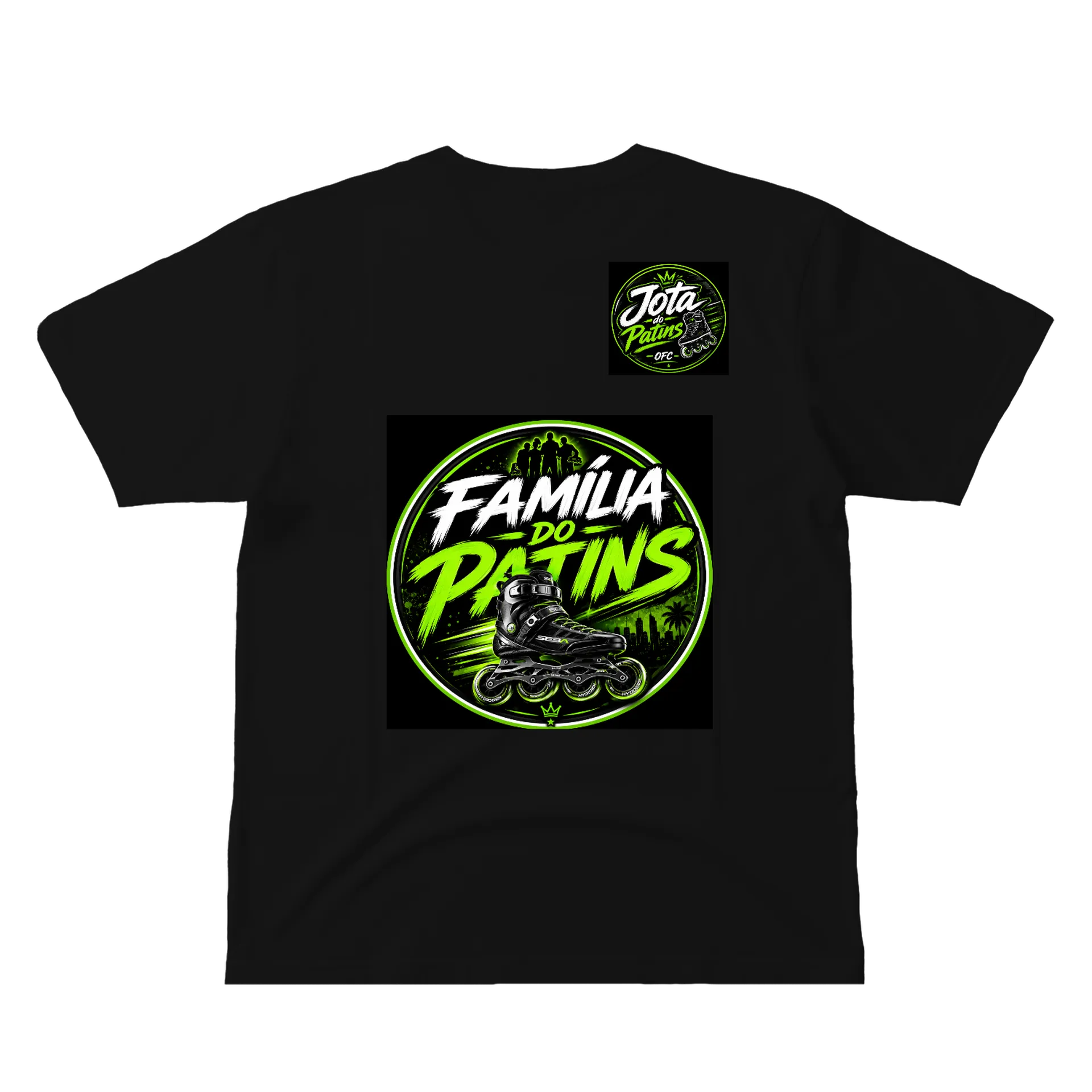 Camiseta personalizada de JOTA DO PATINS 🛼