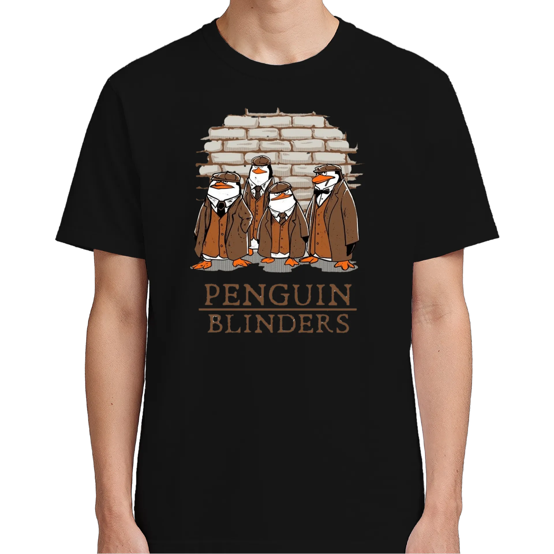 Camiseta Pinguins Estilizados 100% Algodão - Imagem 5