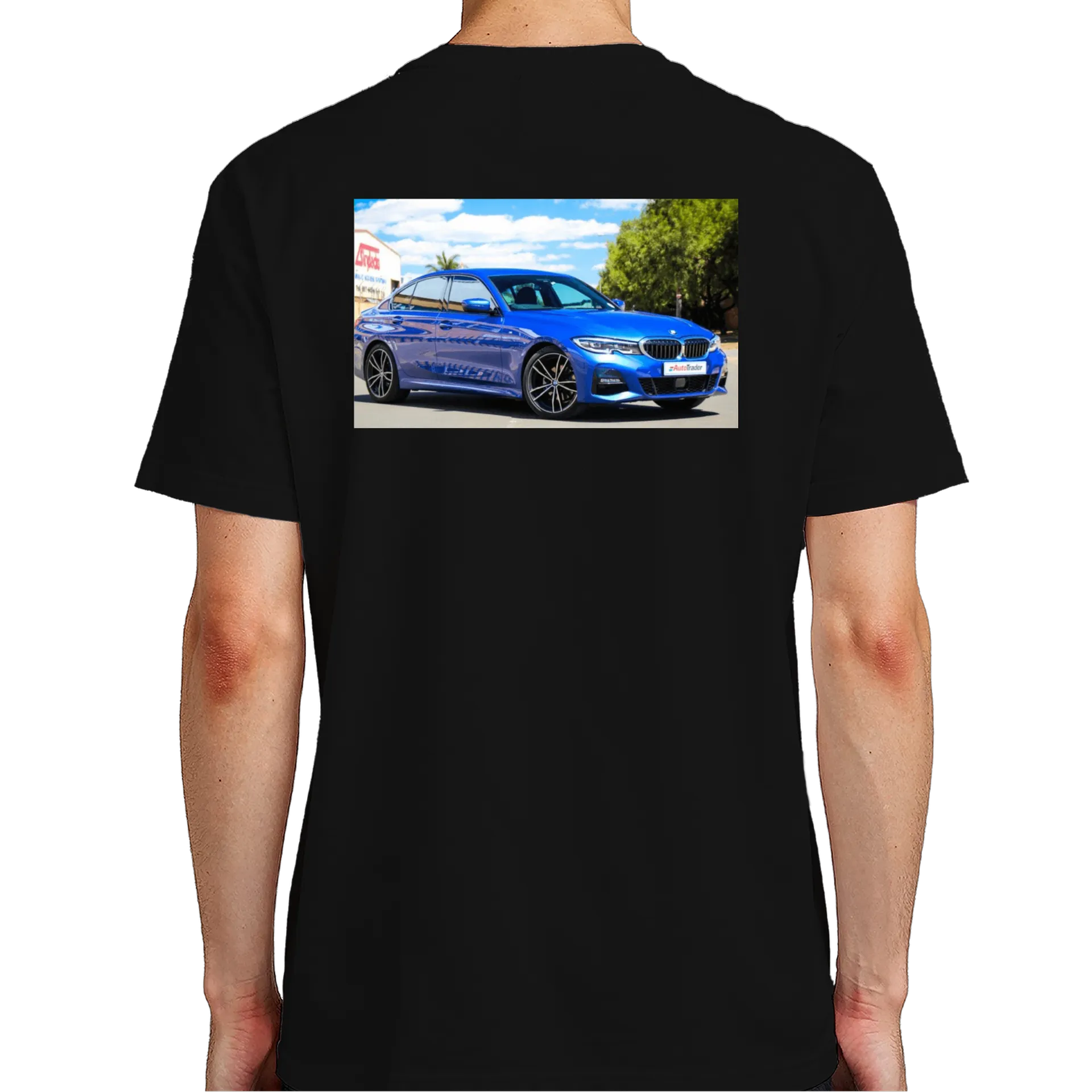 Camiseta Carro Esportivo Estampa Minimalista 100% Algodão - Imagem 7
