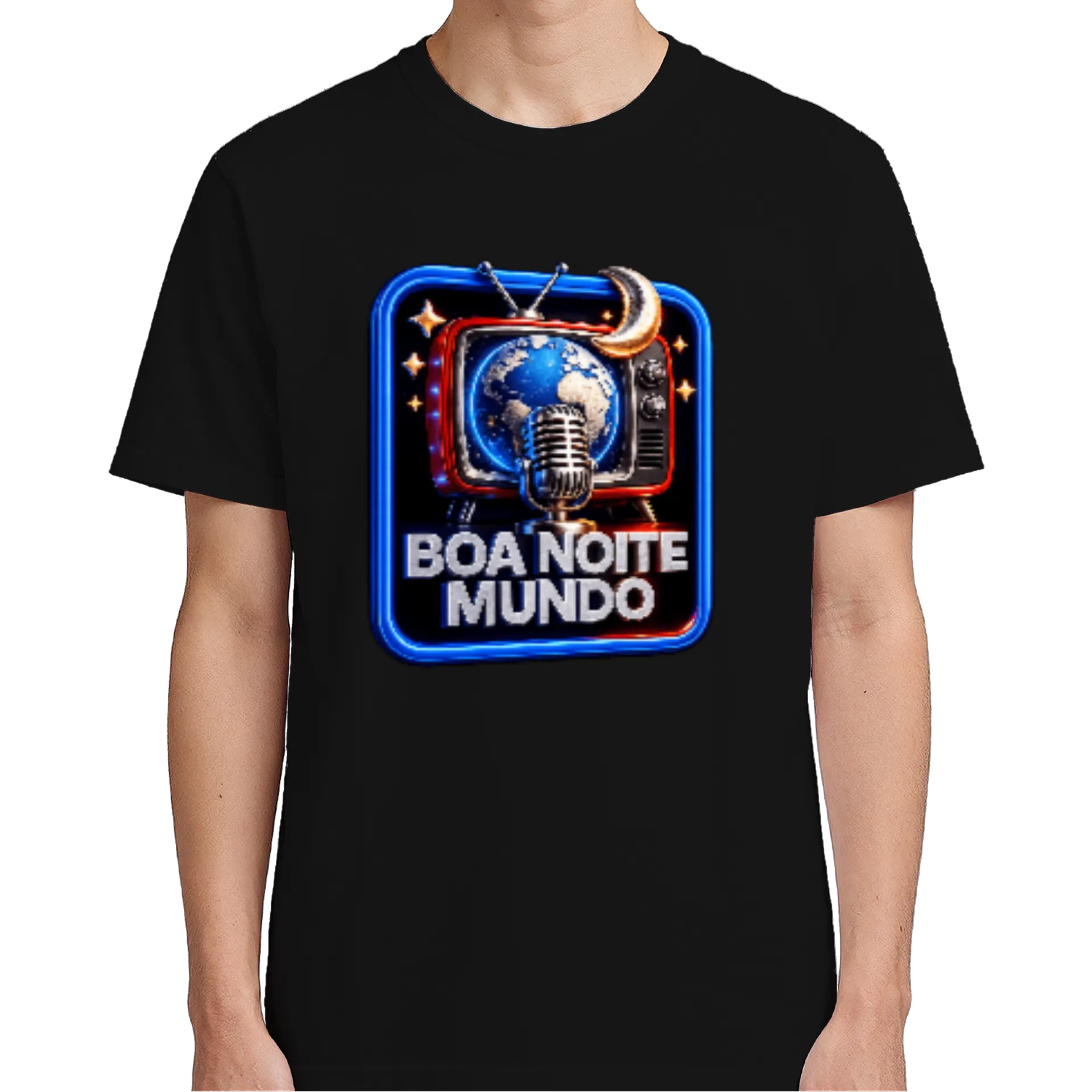 Camiseta Boa Noite Mundo  - Imagem 5