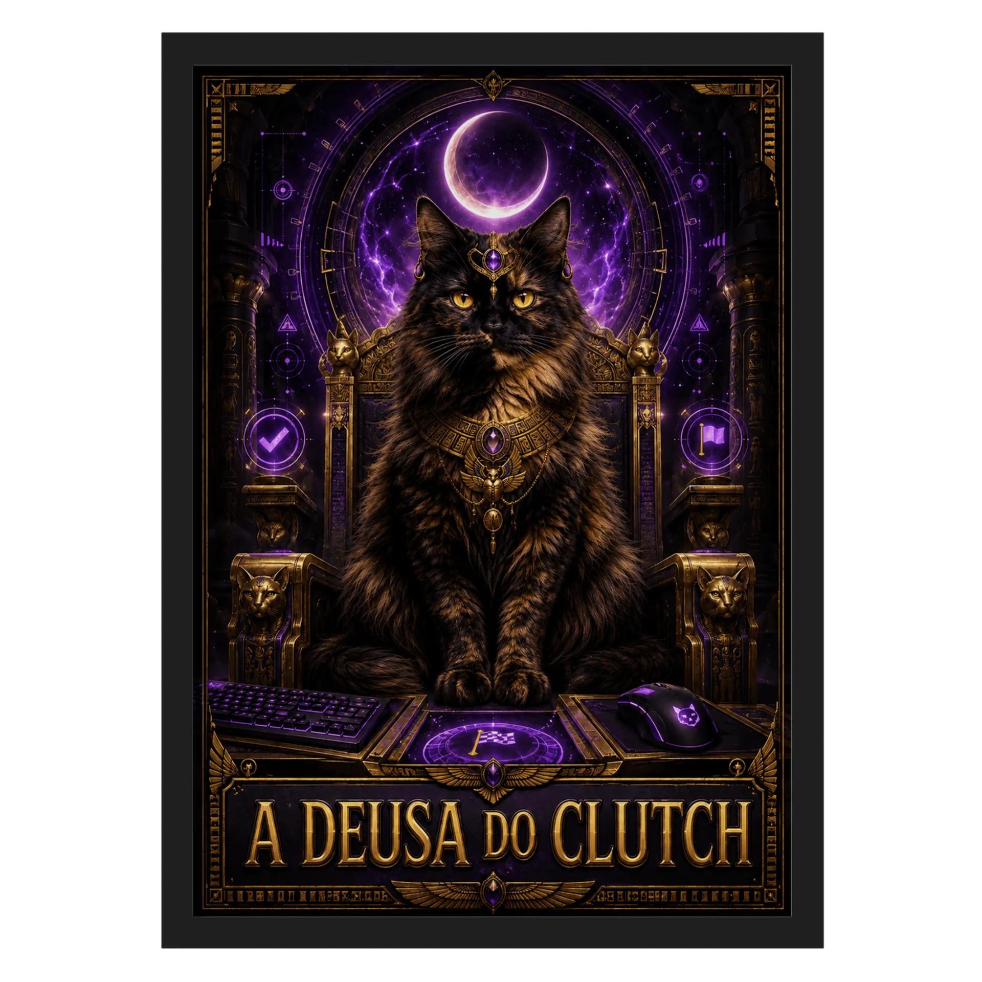 Quadro – A Deusa do Clutch - Imagem 1