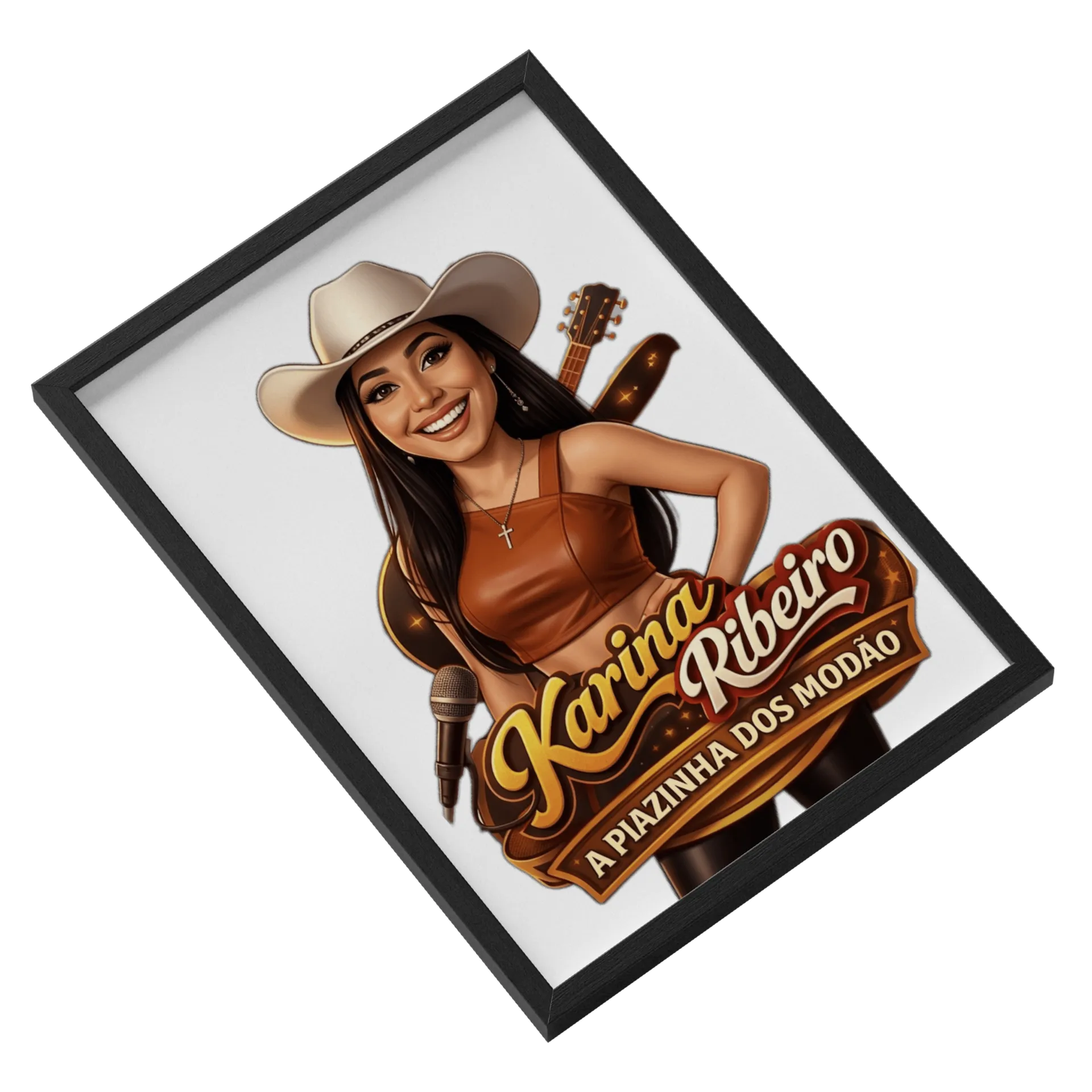 Quadro A3 personalizado de Karina