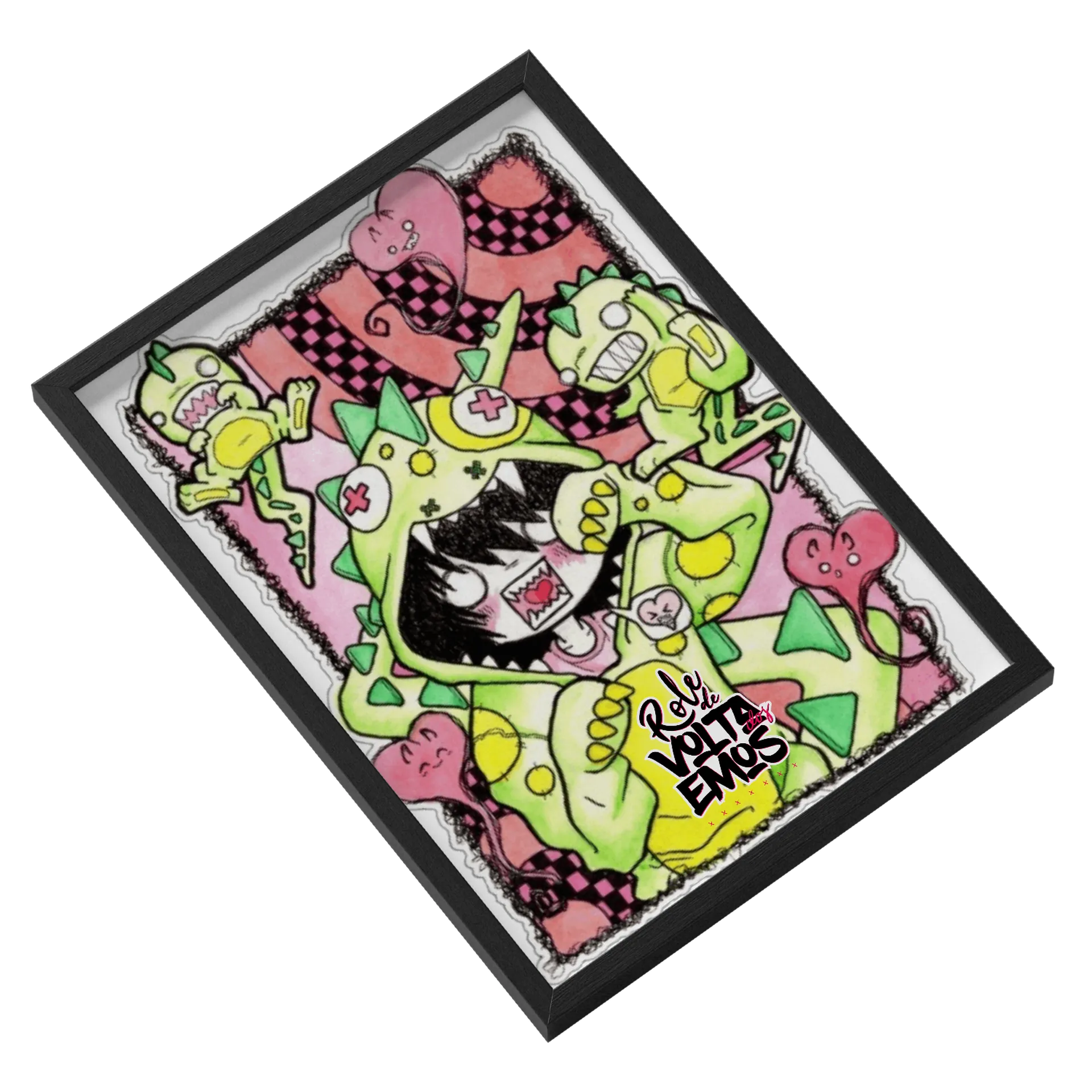 Quadro Rolé de volta dos emos - Imagem 2