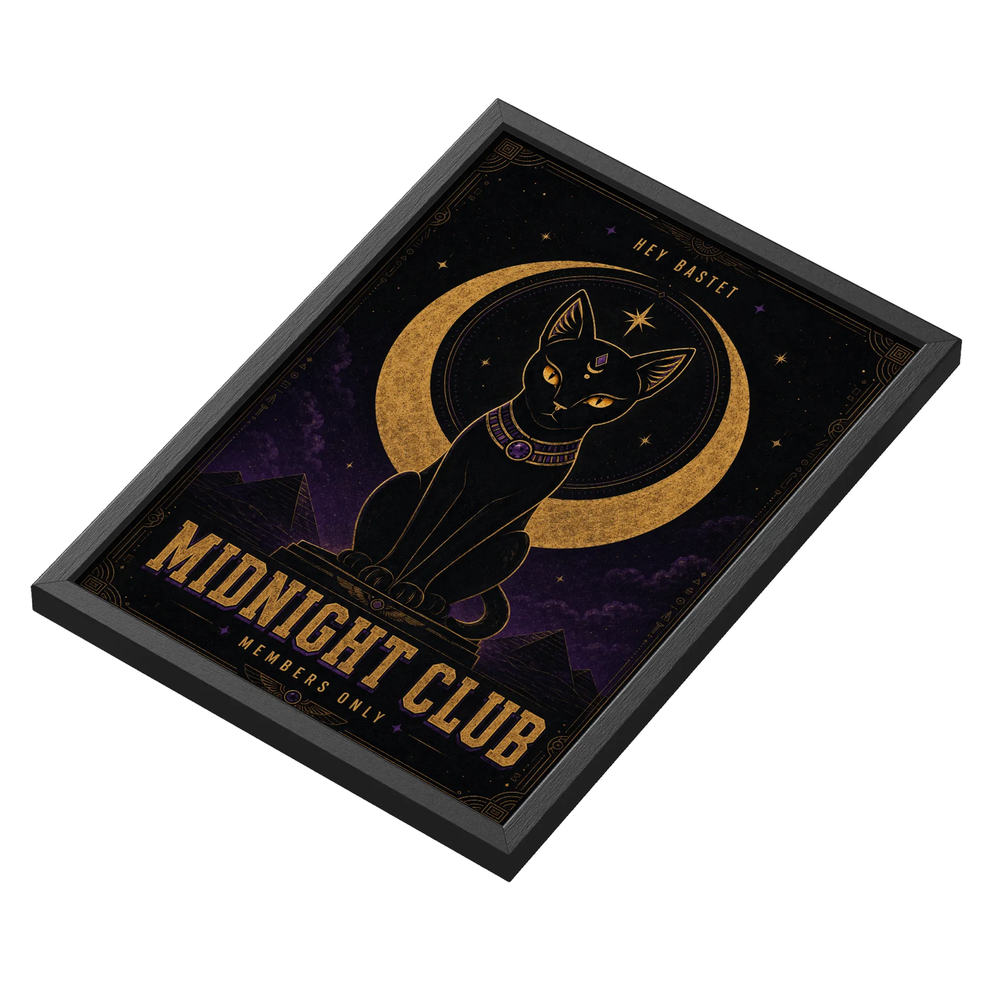 Quadro Bastet Midnight Club - Imagem 3