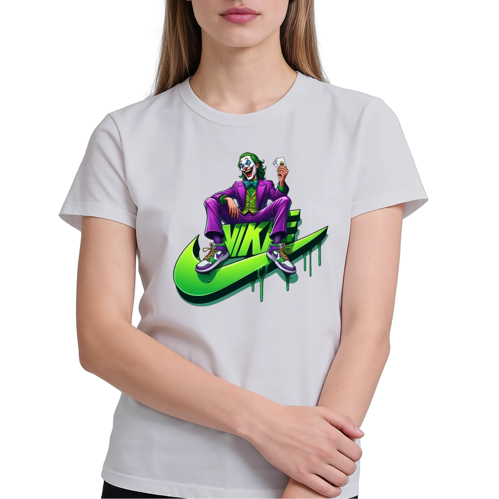 Camiseta Joker Estampa Grafite 100% Algodão - Imagem 4