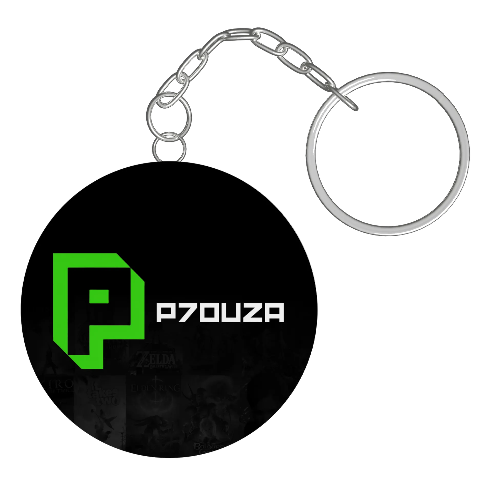 Chaveiro personalizado P7ouza - Imagem 3